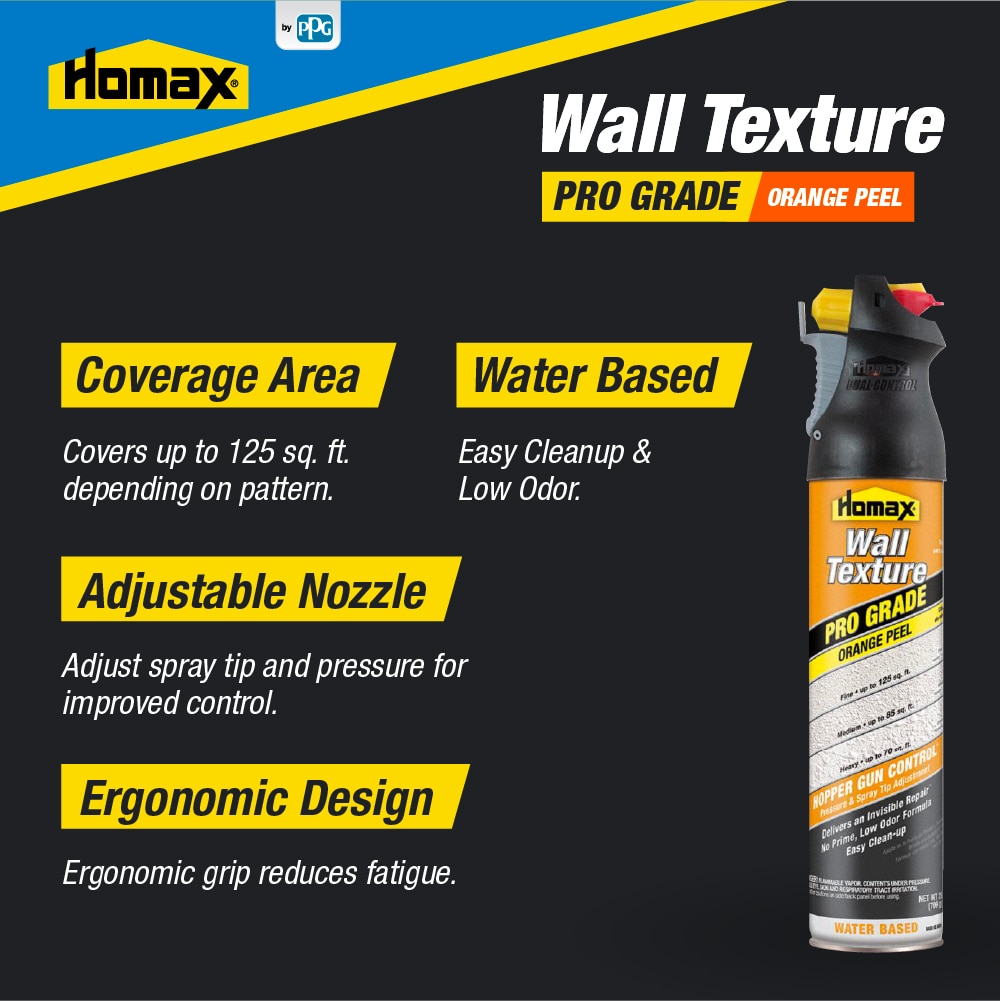 Homax® Water-Based Orange Peel and Splatter Spray Texture - White, 10 oz -  Gerbes Super Markets