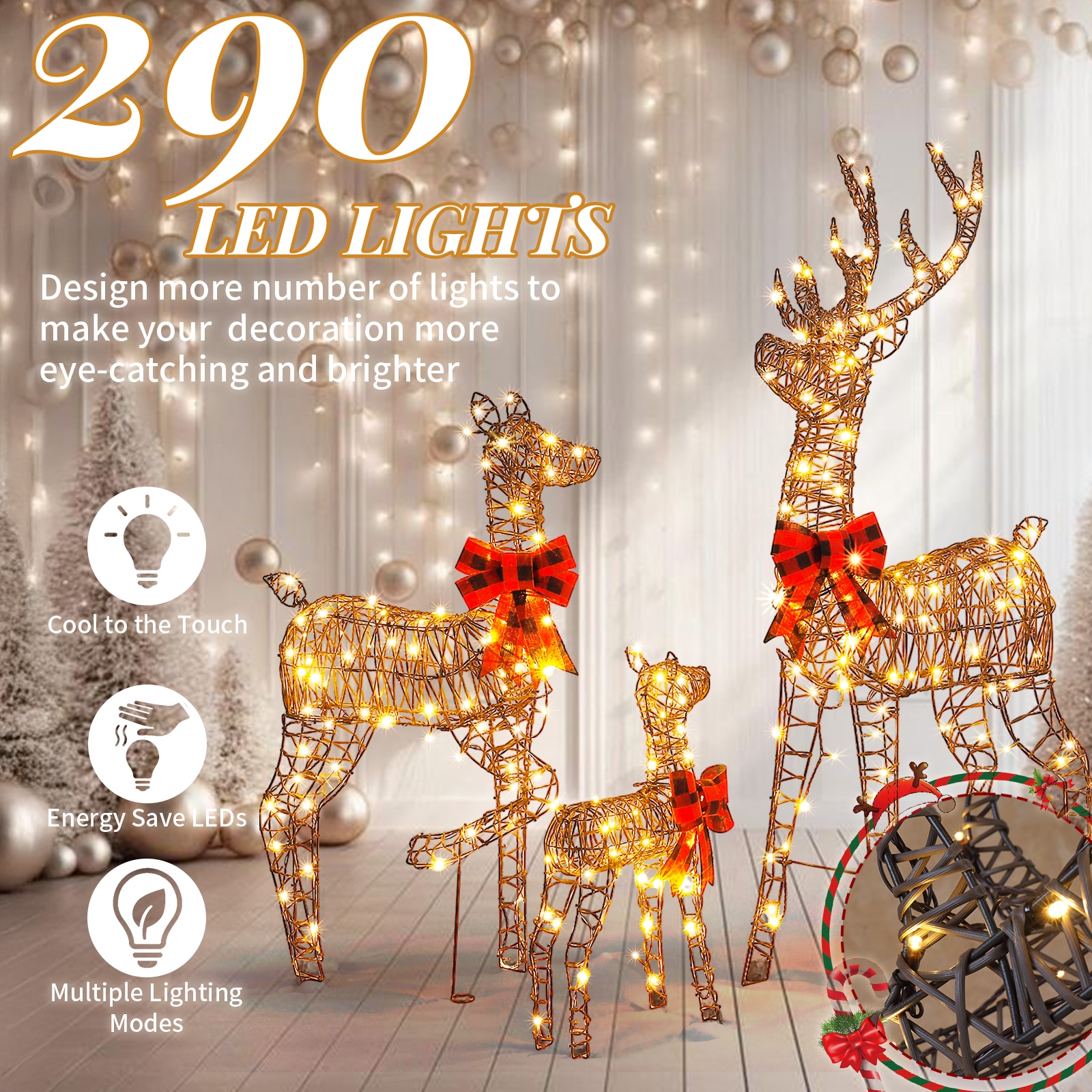 Winado LWH1G61000435 Outdoor-Christmas-Decor - View #6