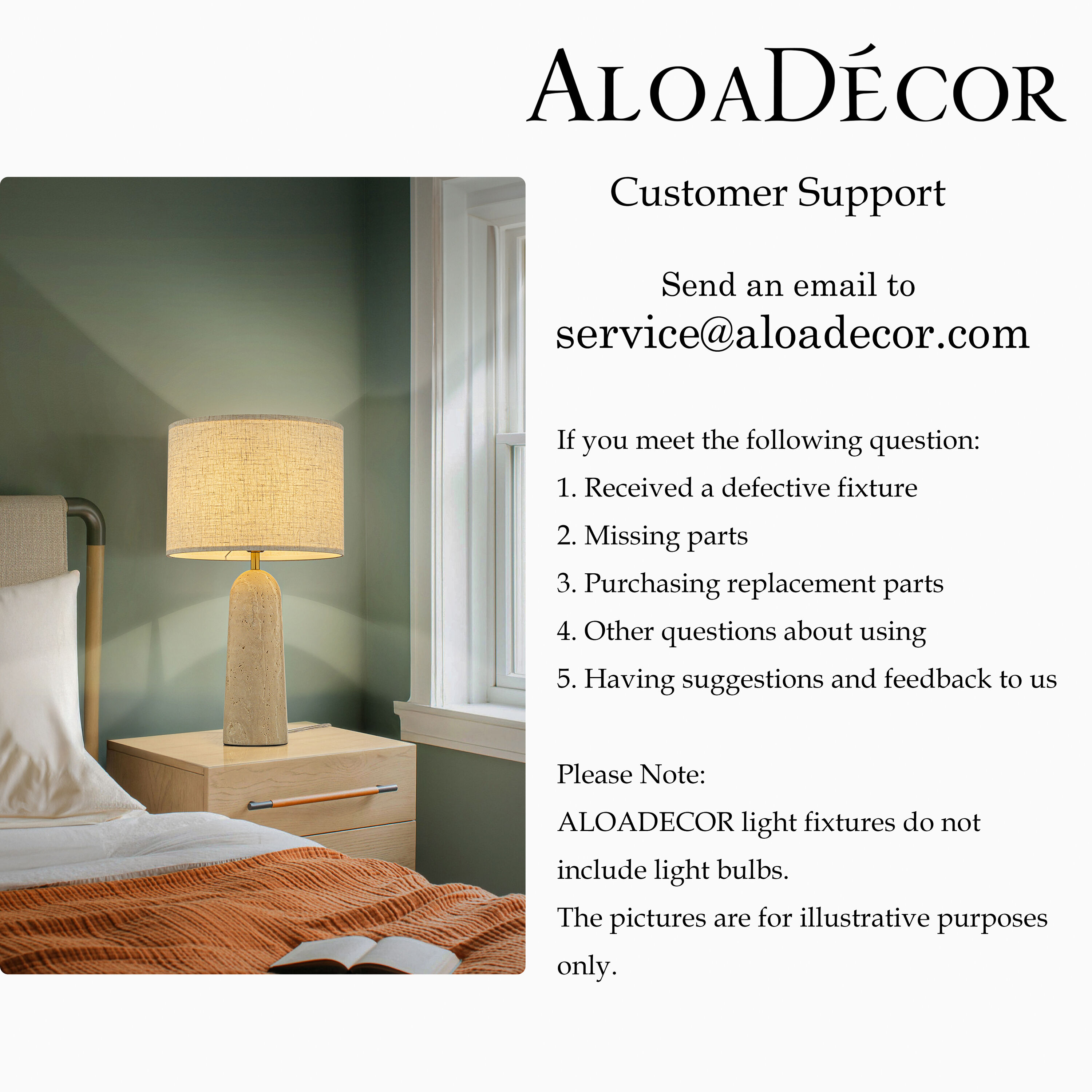 AloaDecor Lighting L7354T3012A Table-Lamps - View #9