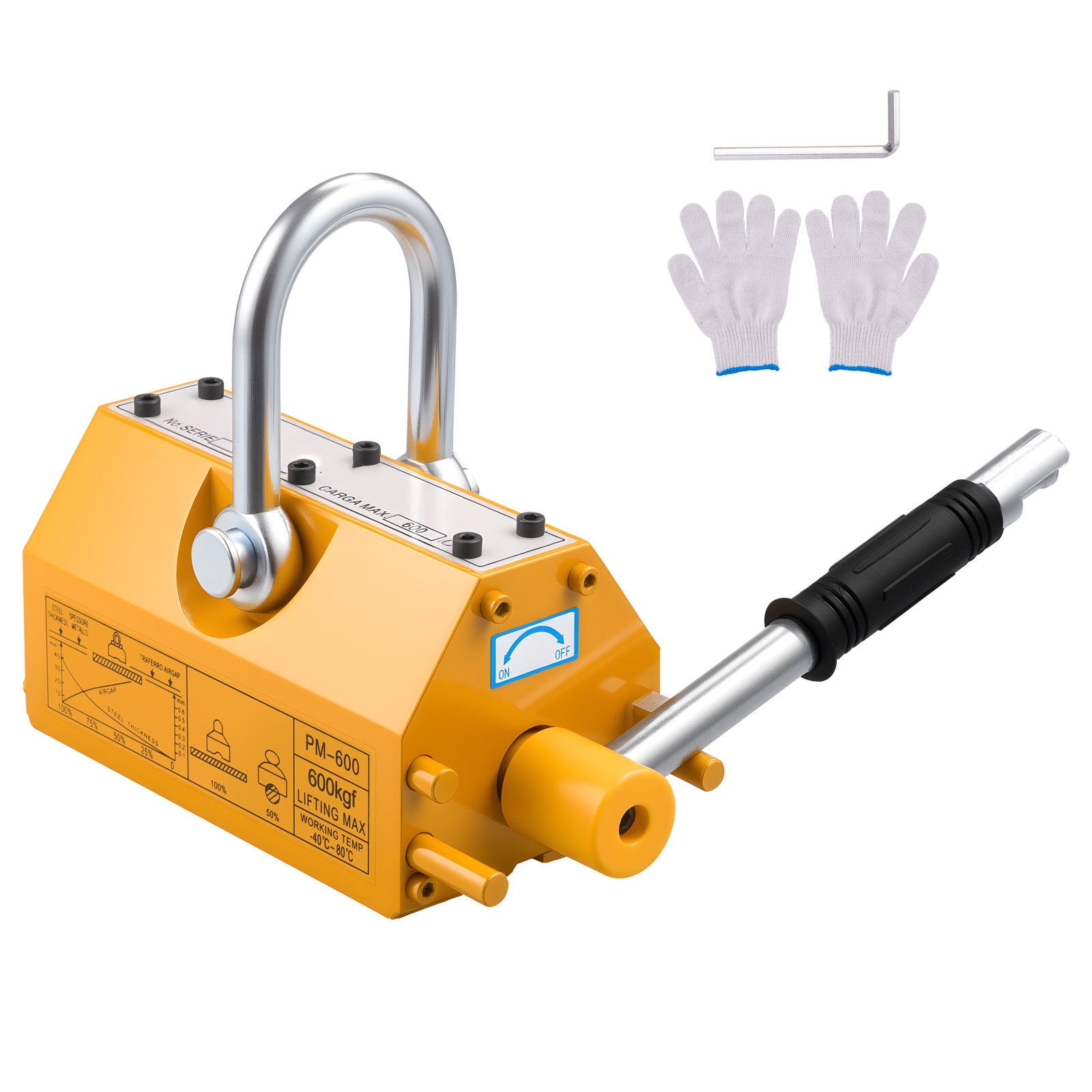 SVOPES SVOPESUXYCXP116922V0 Steel Magnetic lifter