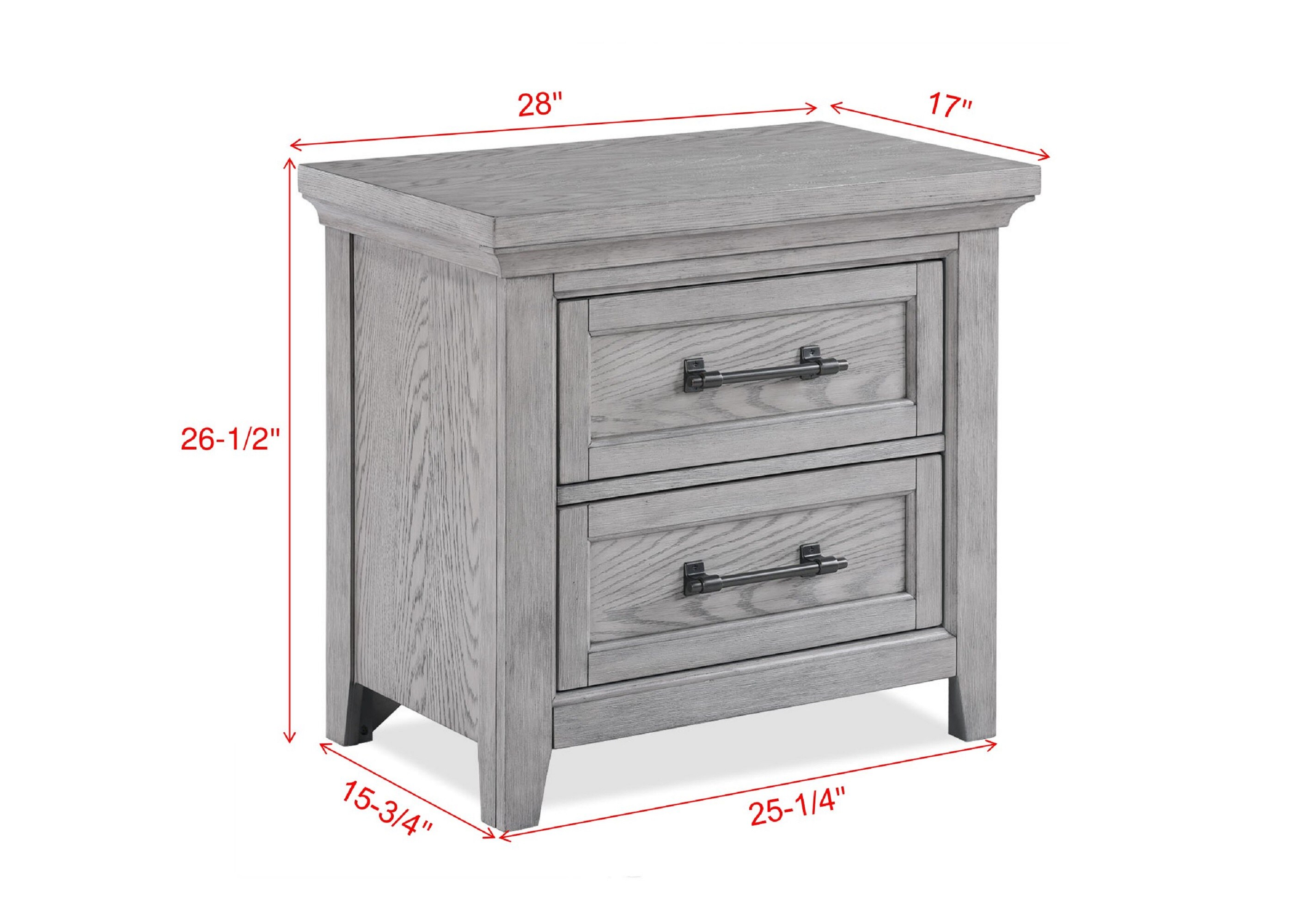 GLANZEND 6514HFHTO nightstands - View #3