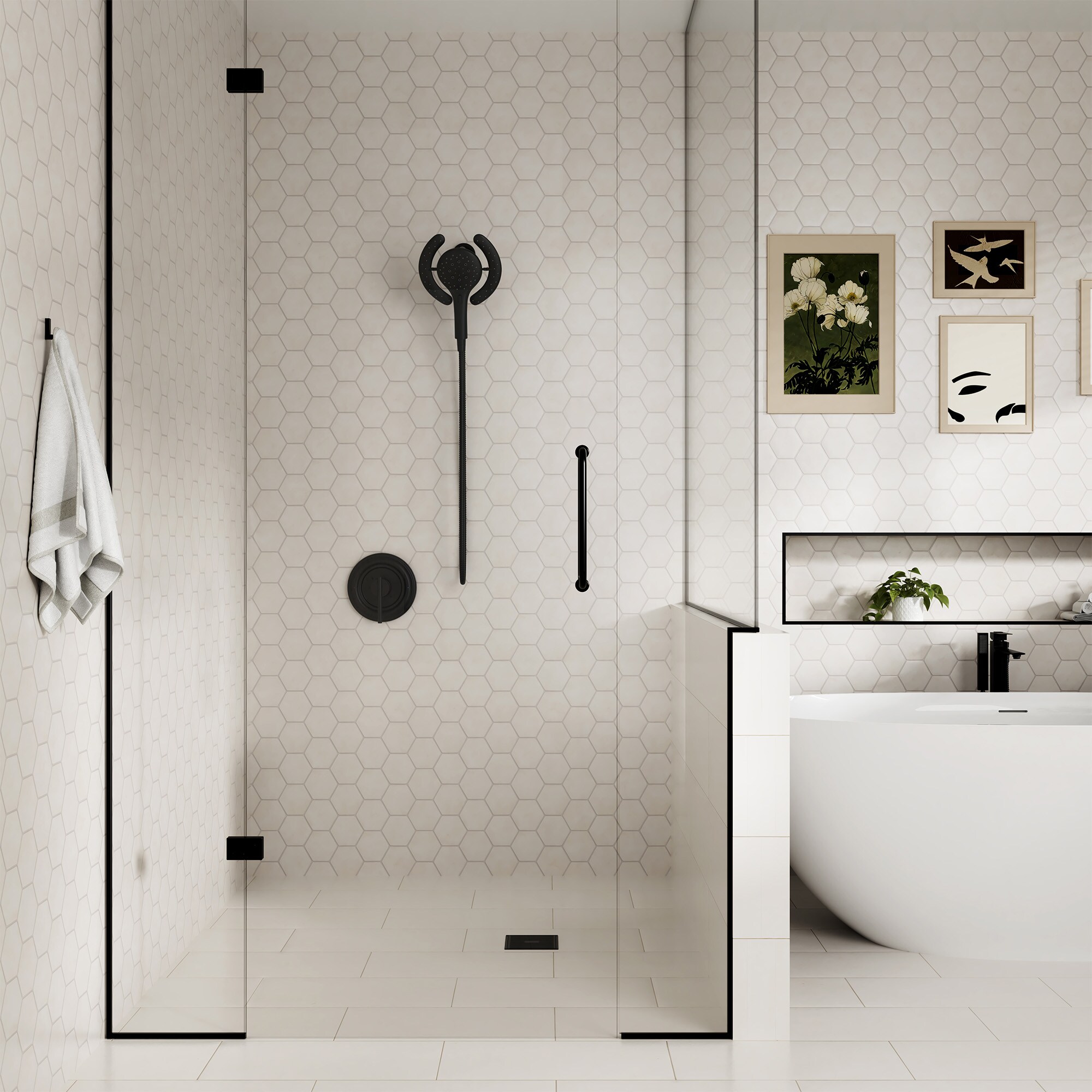 CASAINC KCHH0022-MB Tub-Shower-Faucets - View #11
