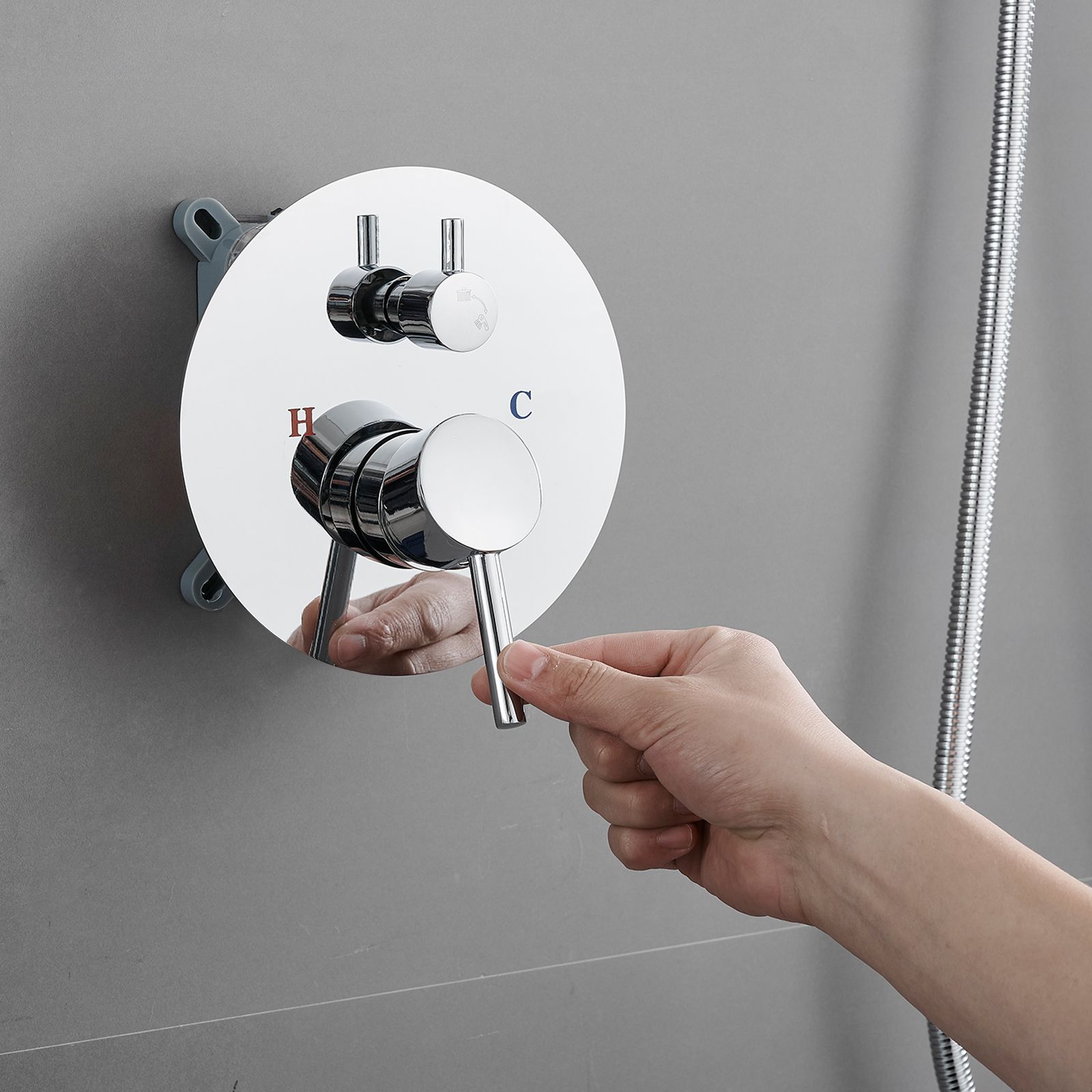 JUSHUA WXY-X3V59Y Showerhead-Bar-Panels - View #4
