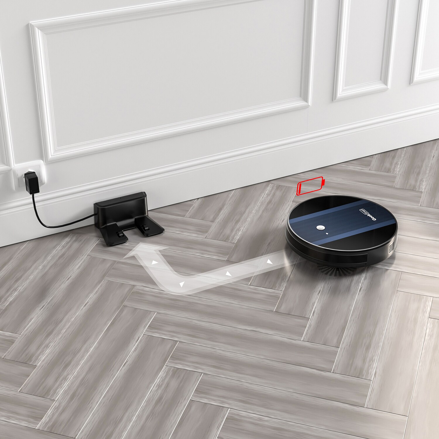 SINOFURN SYA650017BK Robotic-Vacuums - View #4