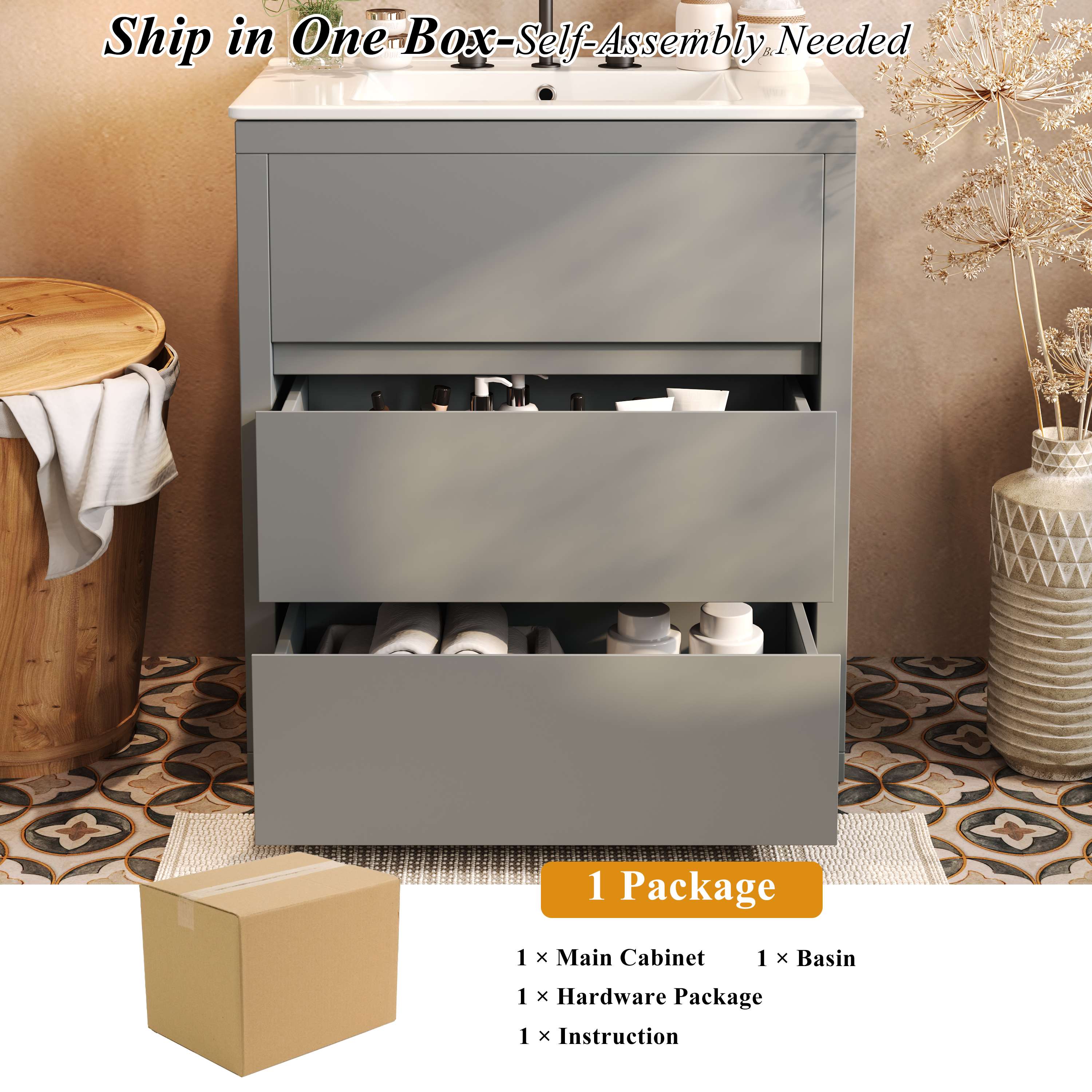 Vynxaria LEXY1436-DJYS-SZT206 Bath-Vanity-Combo - View #5