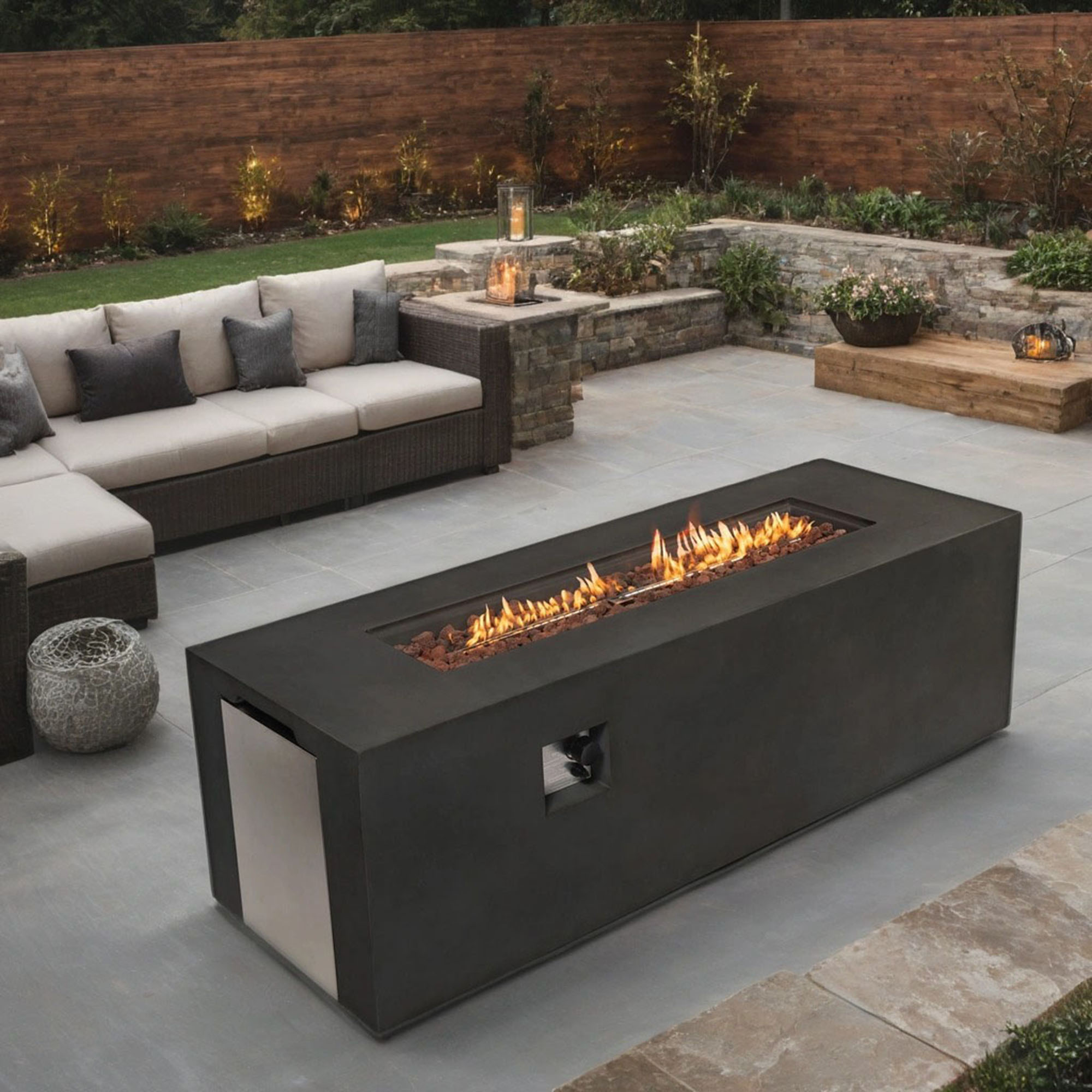 SINOFURN SYA640037GY Outdoor-Gas-Firepits - View #3