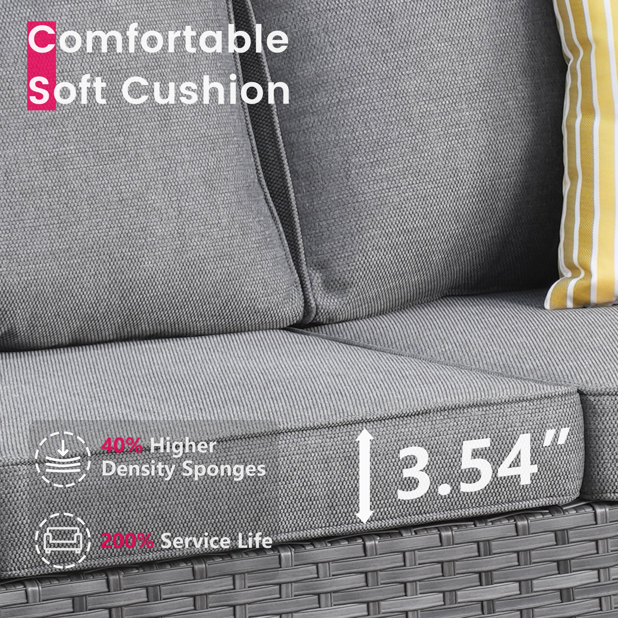 weaxty DCFP03RRS2010 Patio-Sofas-Daybeds - View #4