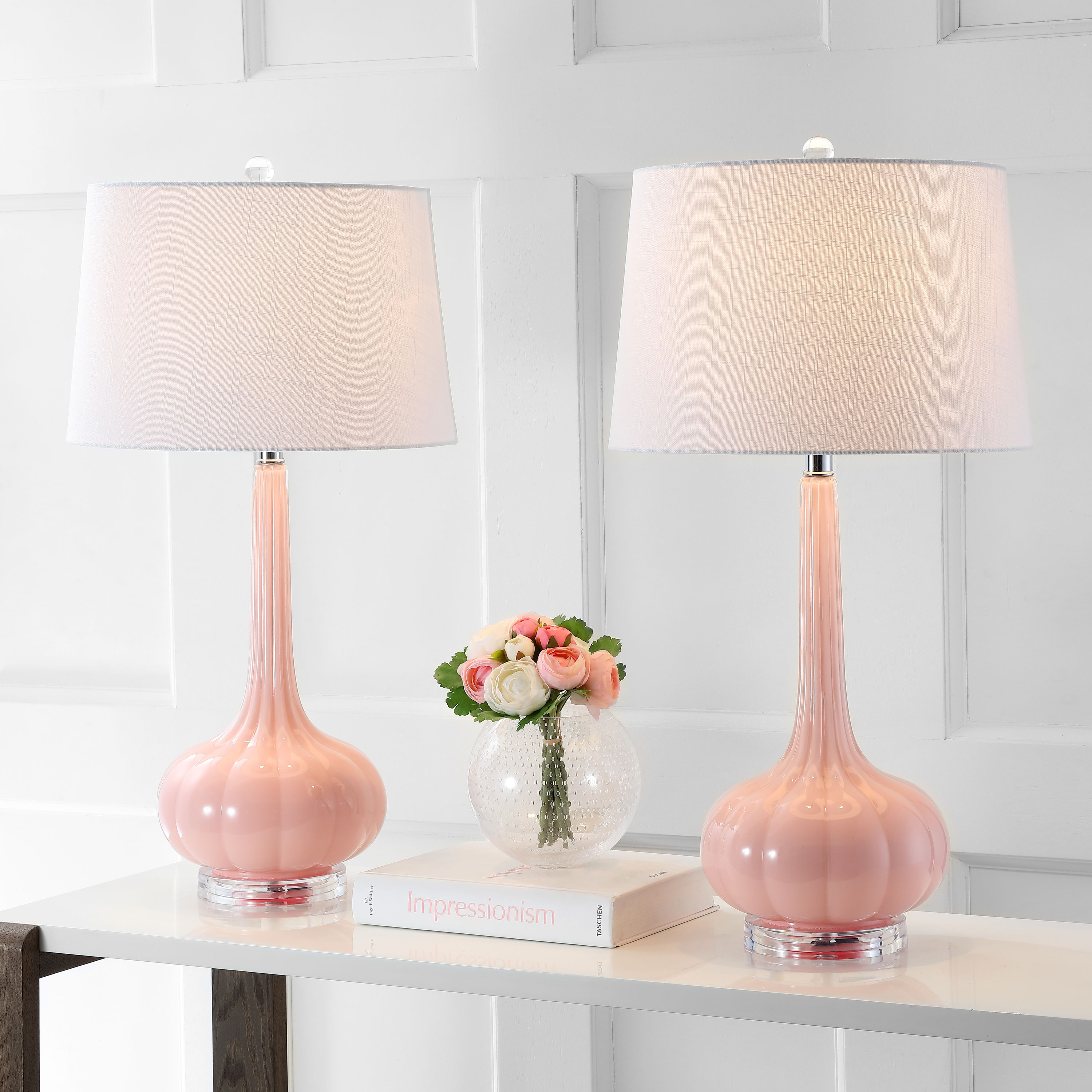 frea pink table lamp