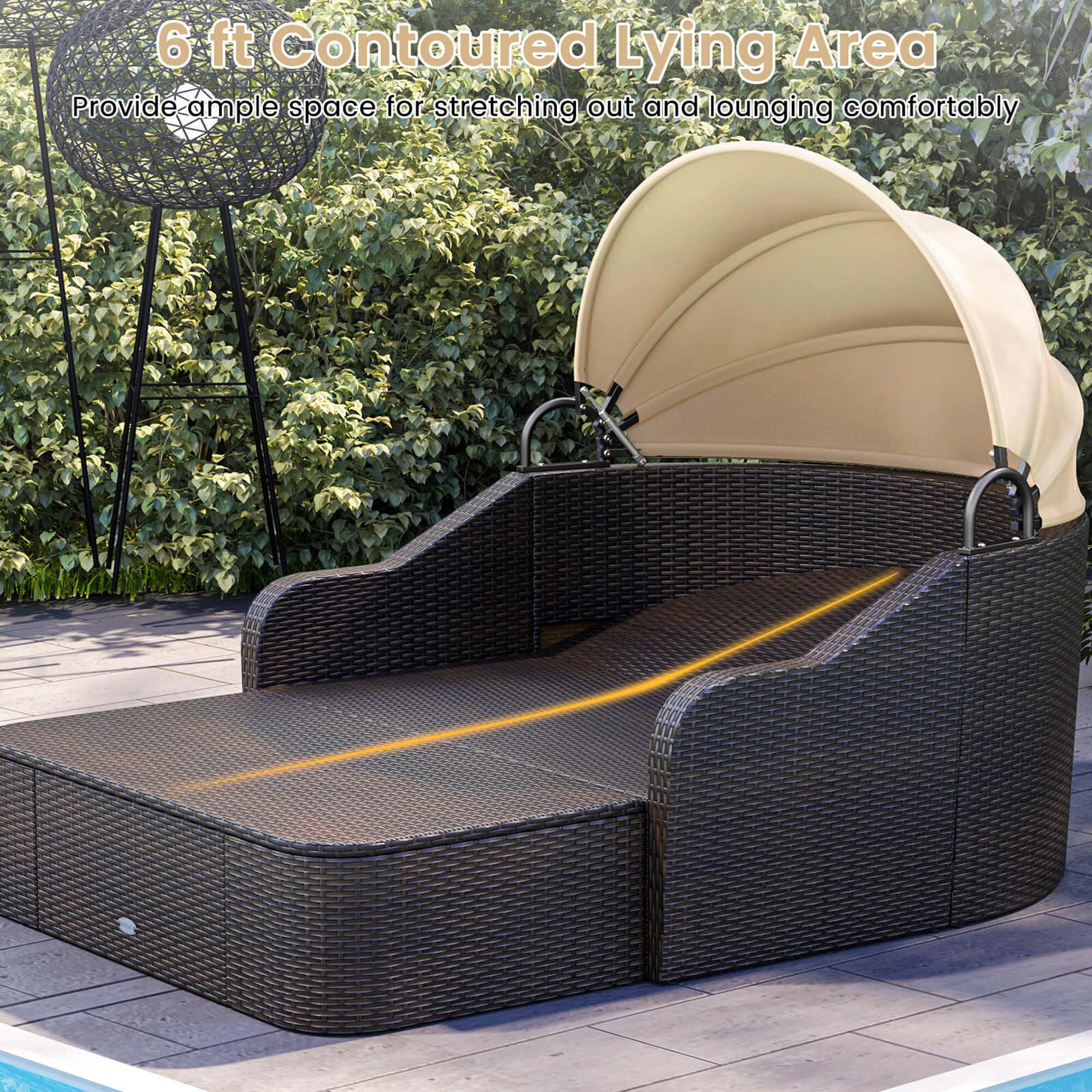 Costway HCST04705 Patio-Sofas-Daybeds - View #9