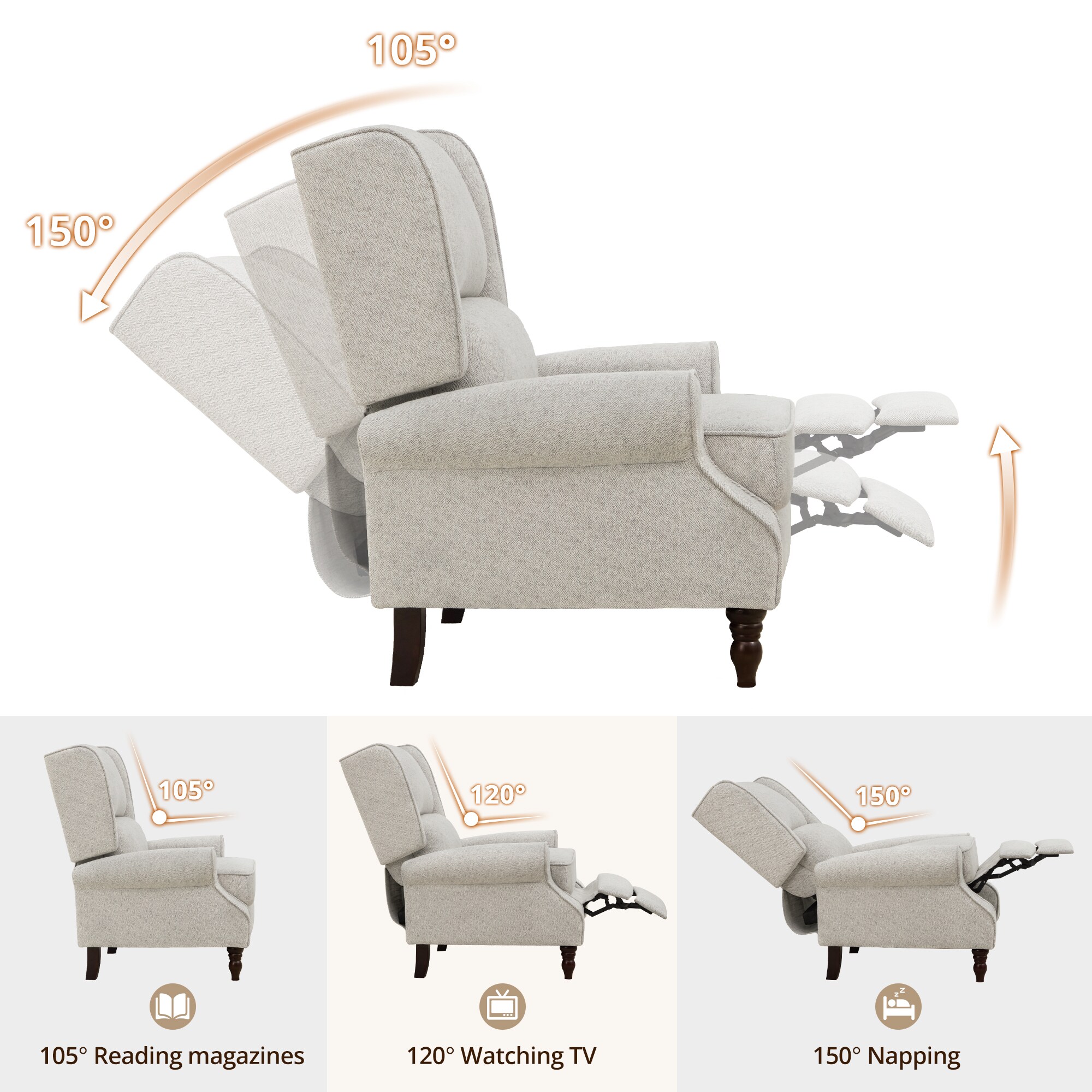 LUE BONA 2SN-007-05LS recliners - View #4