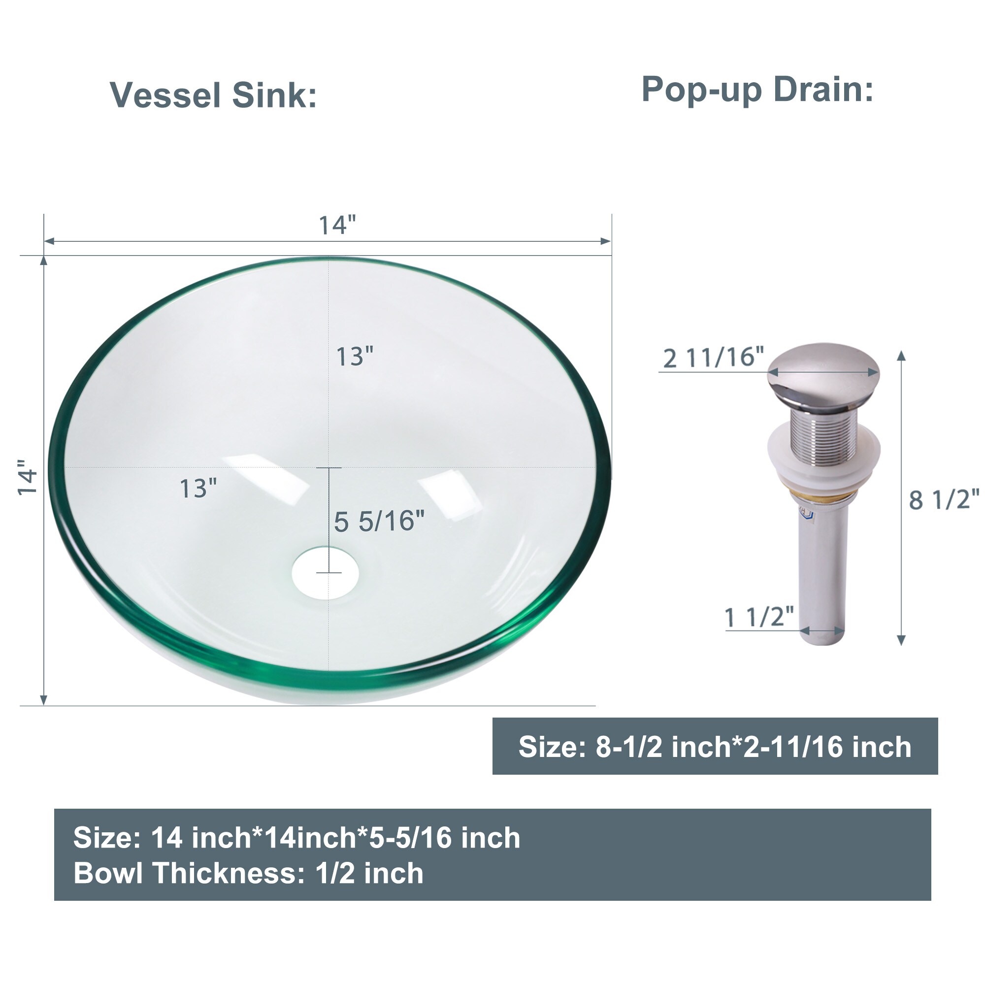 Lordear LD-YSPB18H Bath-Sink - View #3