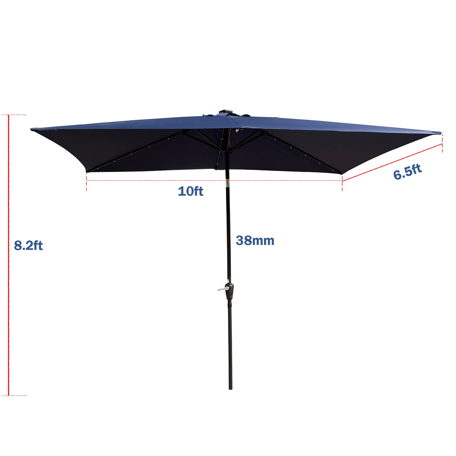 SINOFURN SYA810035RD Umbrellas-2 - View #5