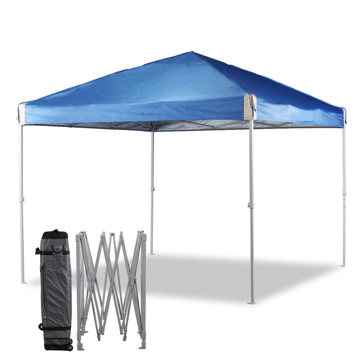 Aoodor A153-PDEDR 11.81-Feet x 11.81-Feet Rectangle Blue Pop-up canopy