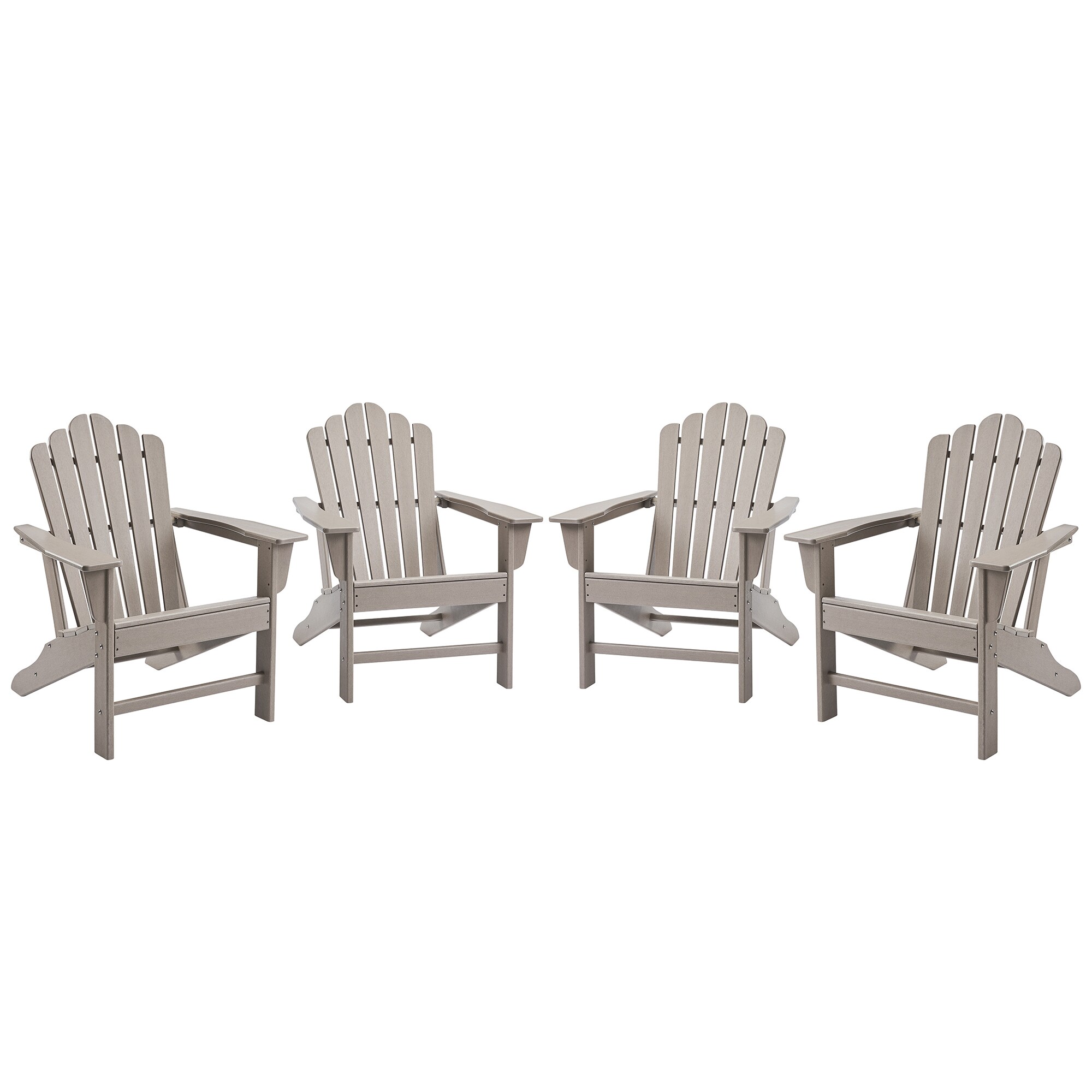 4 PCS Adirondack Chair Patio Furniture At Lowes Com   48137171 