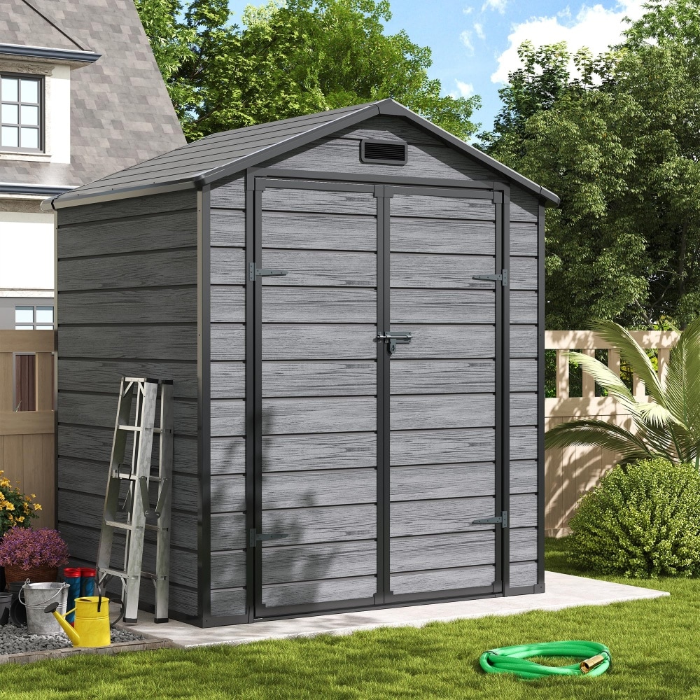 UDPATIO 736084614771 Vinyl-Resin-Storage-Buildings - View #9