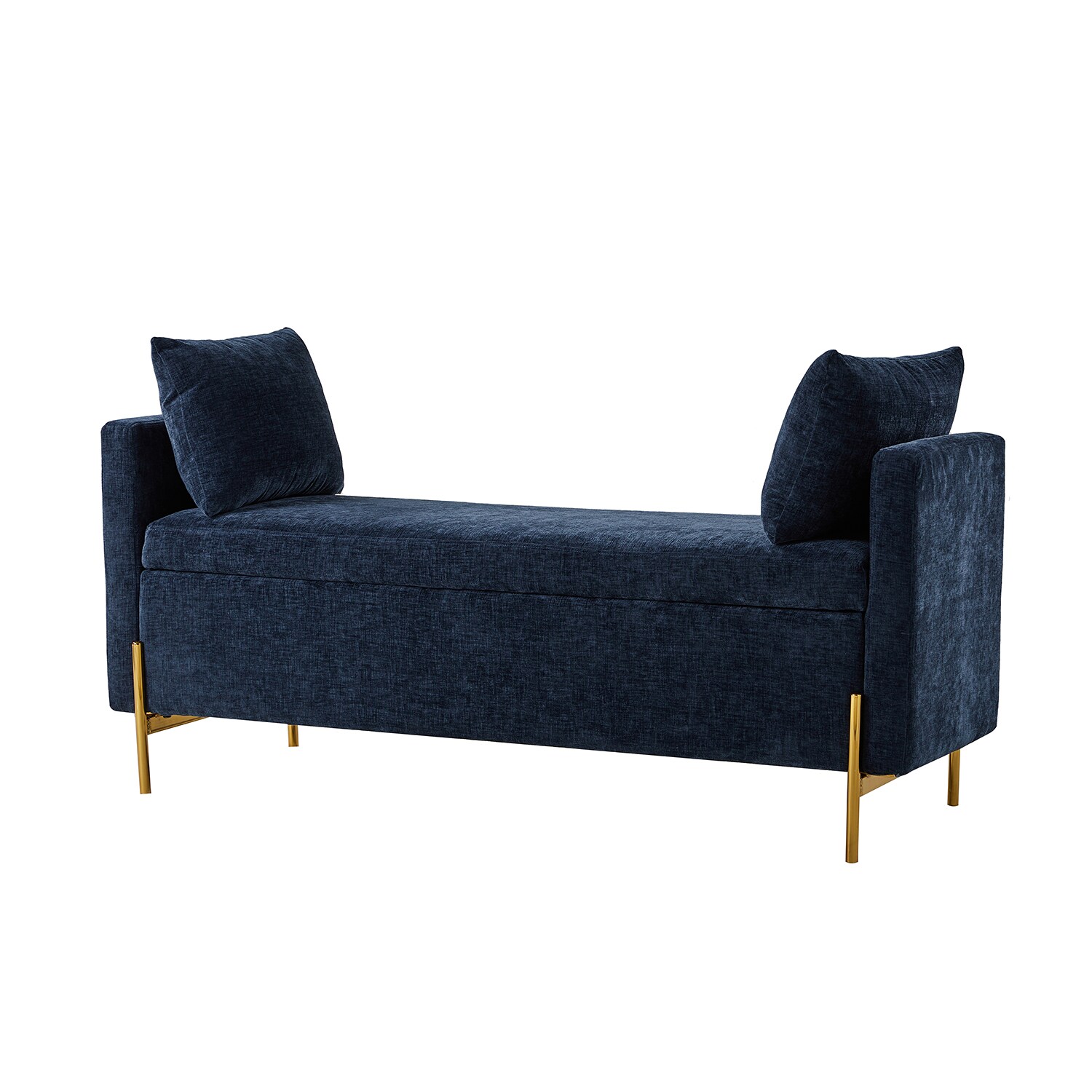 14 Karat Home BEM0876-NAV bench - View #2