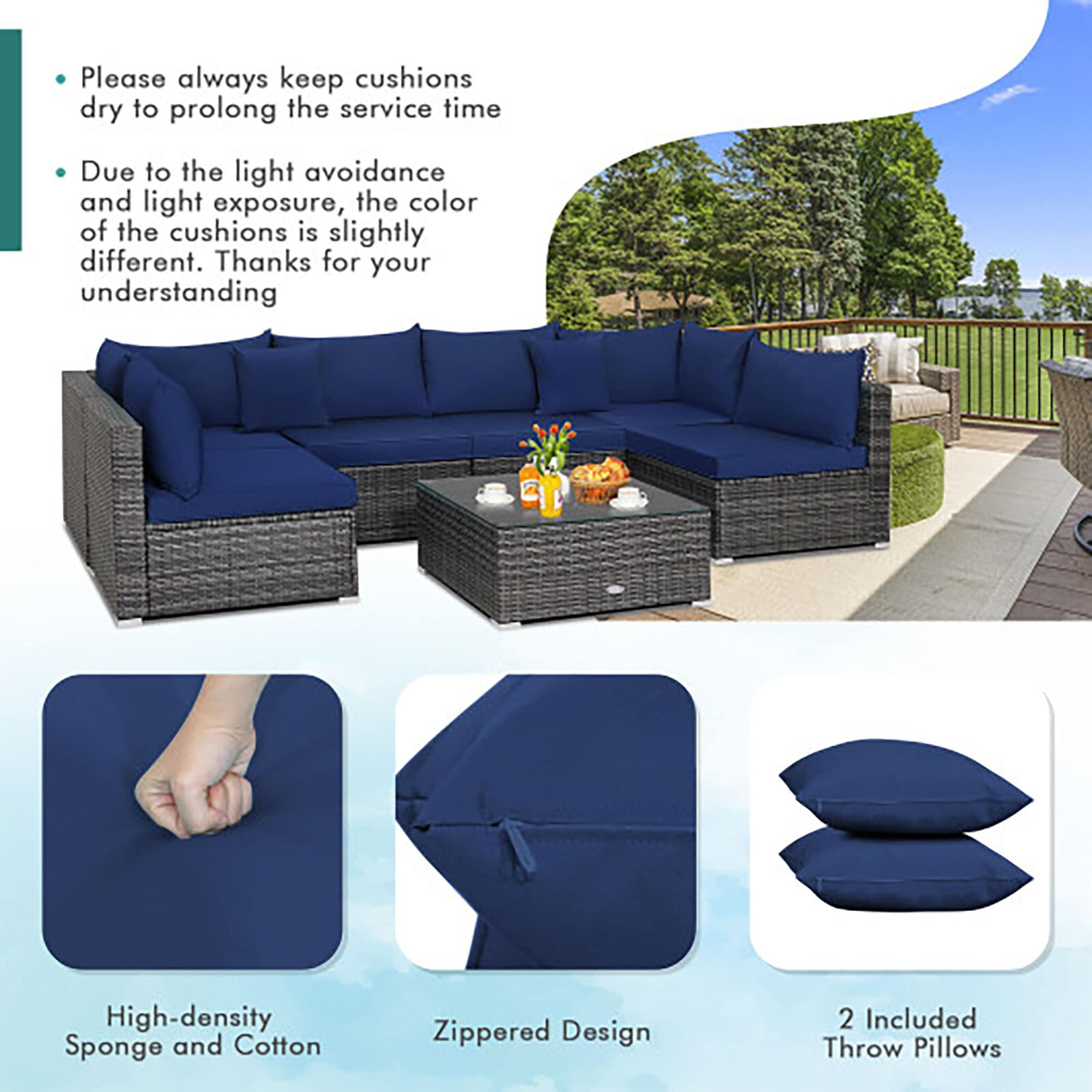 CASAINC WF-CS600 Patio-Conversation-Sets - View #3