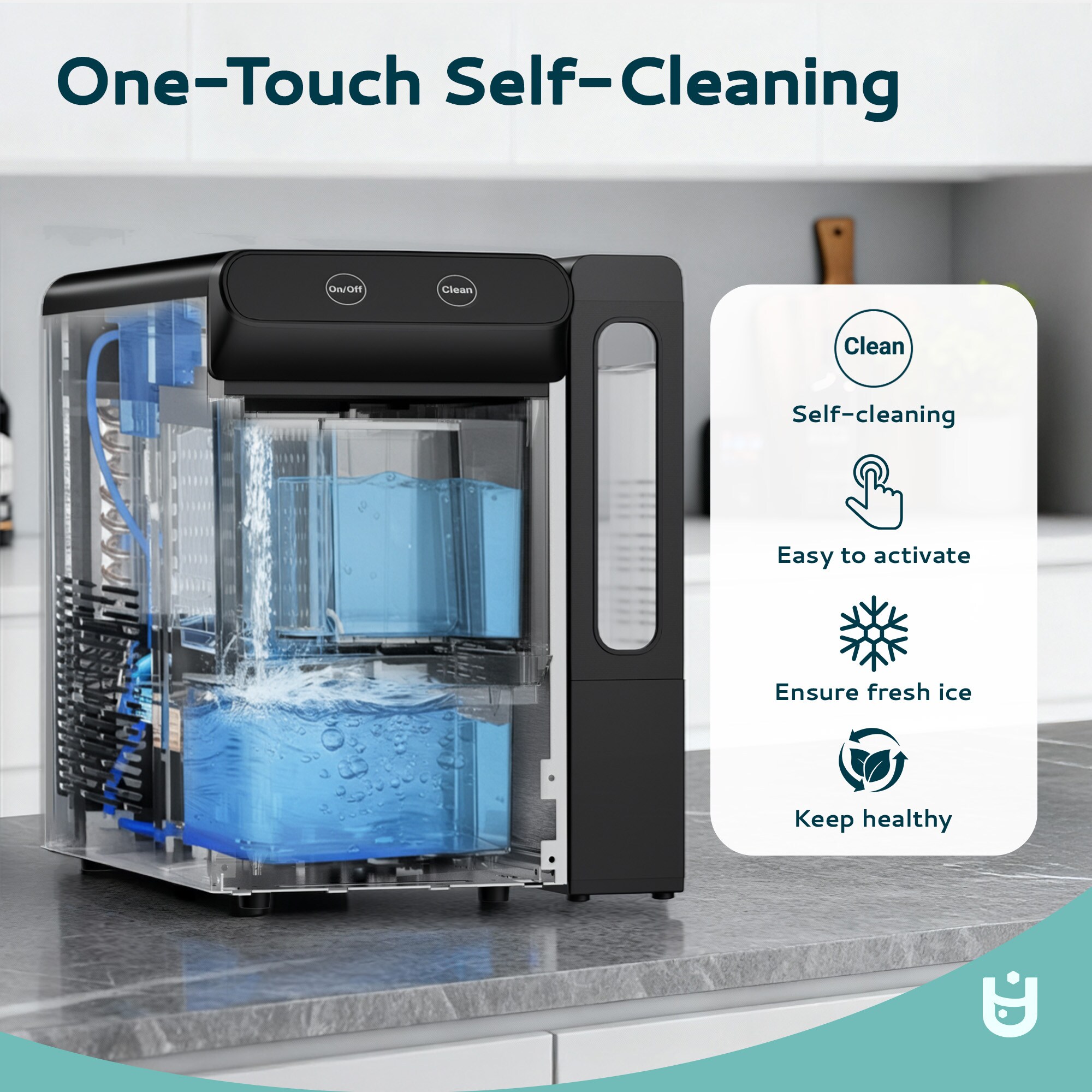 Euhomy IM025-NBS-E-LS-SC Ice-Makers - View #4