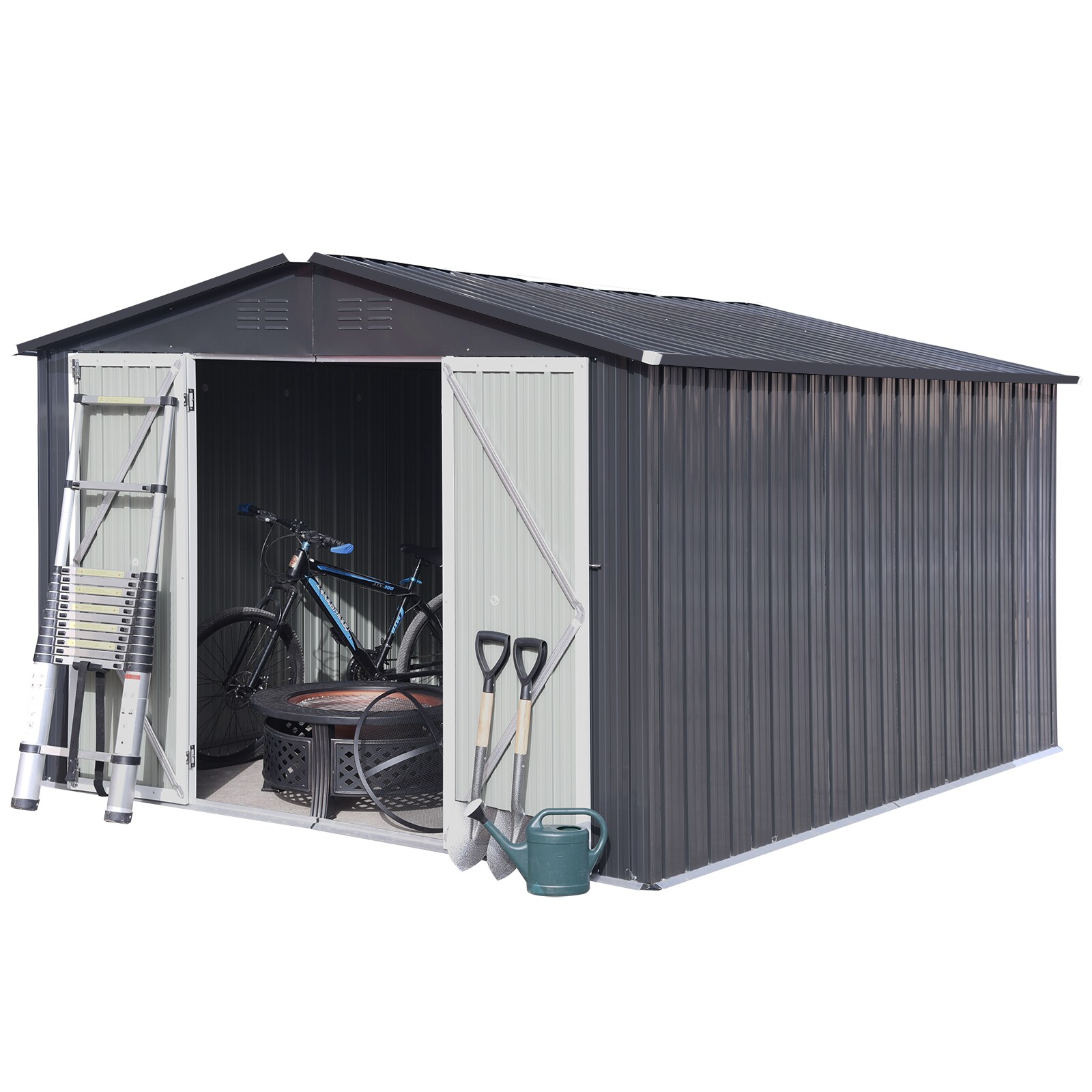 LOVMOR SF-M-W1350S00020 Metal-Storage-Buildings-Sheds - View #5