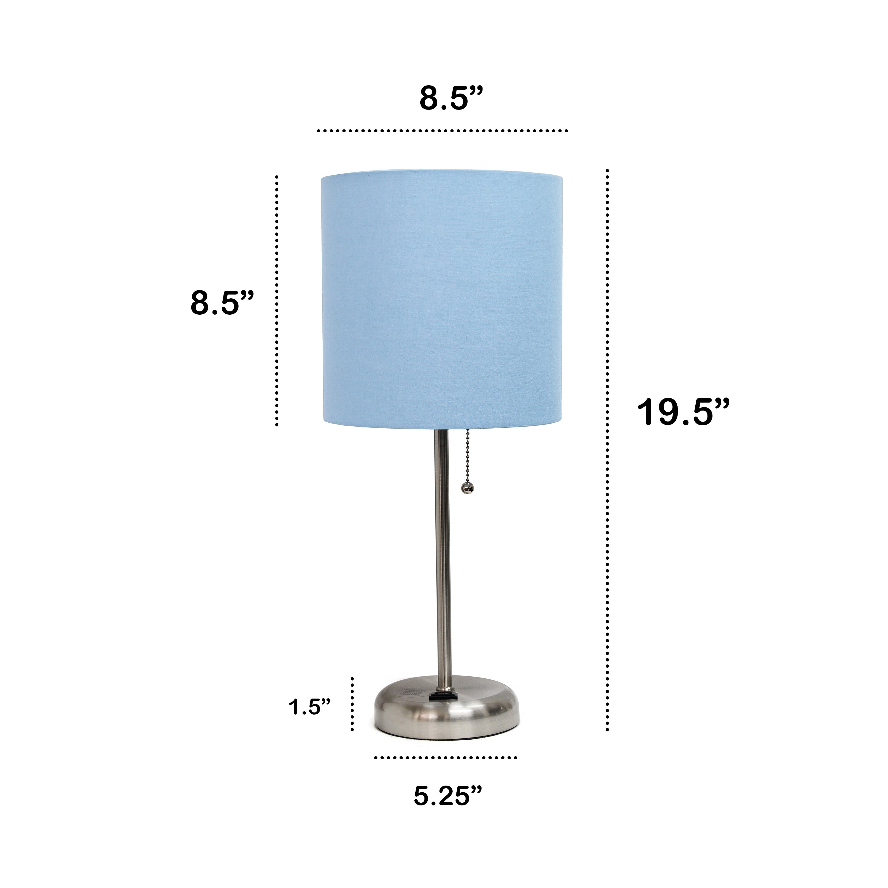 Creekwood Home CWT-2009-BL-2PK Table-Lamps - View #3