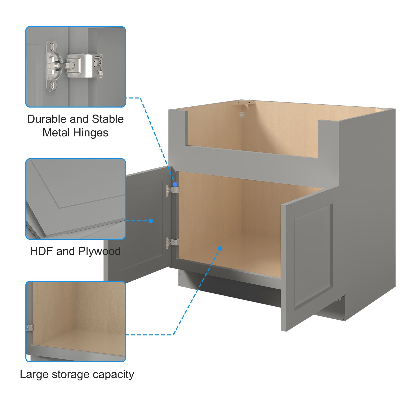 LOVMOR SG-FSB36-LOWES vanities - View #3