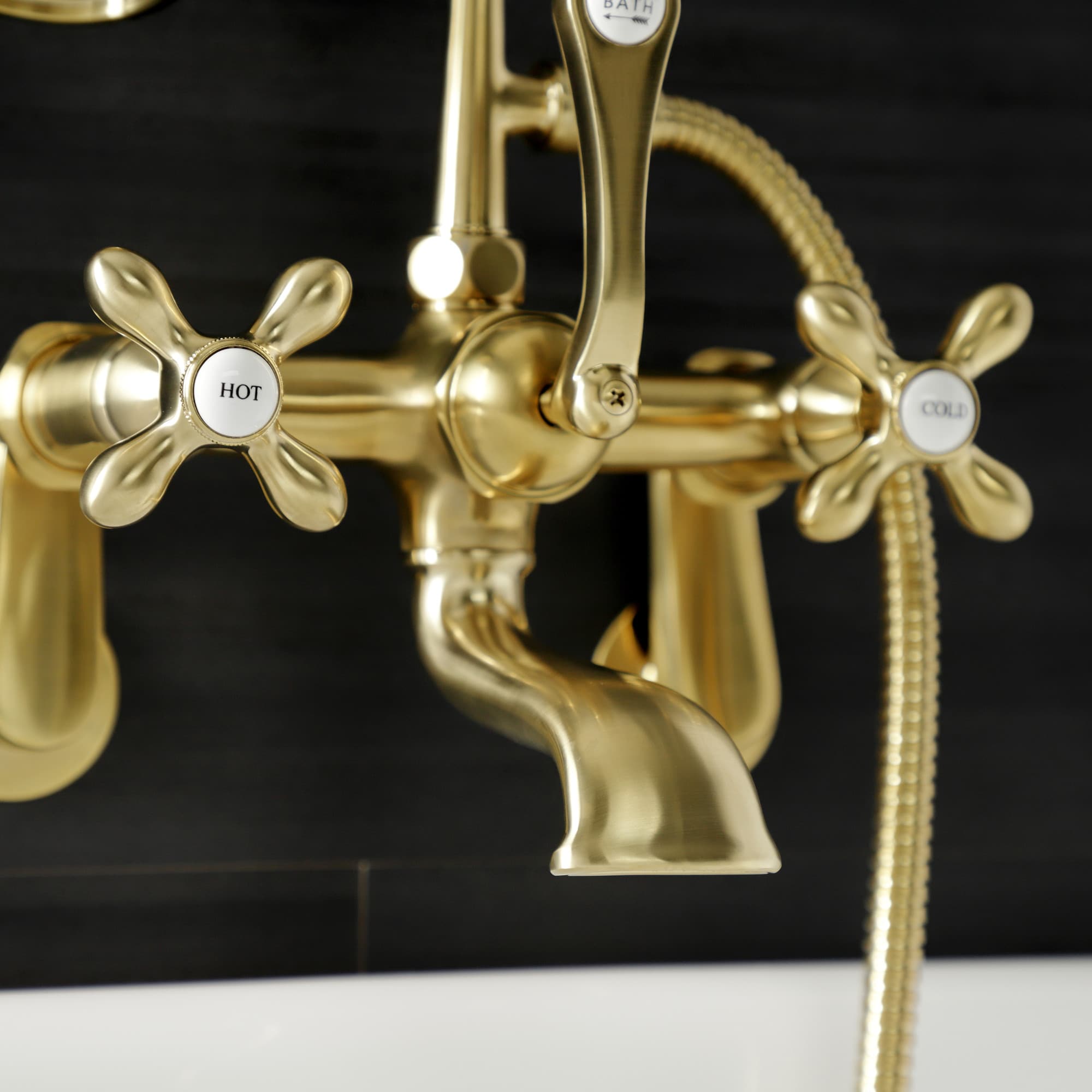 Kingston Brass WLAE57T7 Roman-Tub-Faucets - View #5