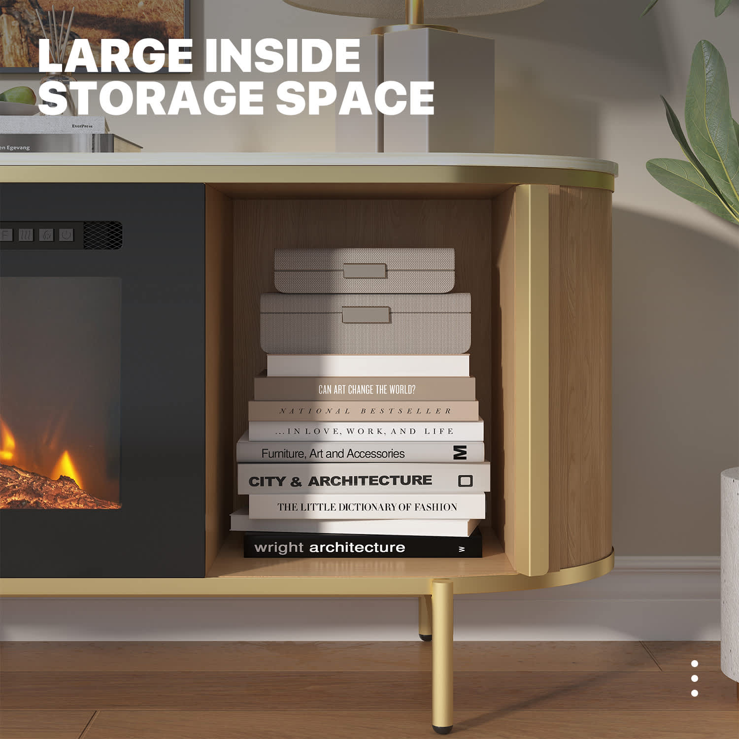 Sunmthink ST-4197011BW Electric-Fireplaces - View #7