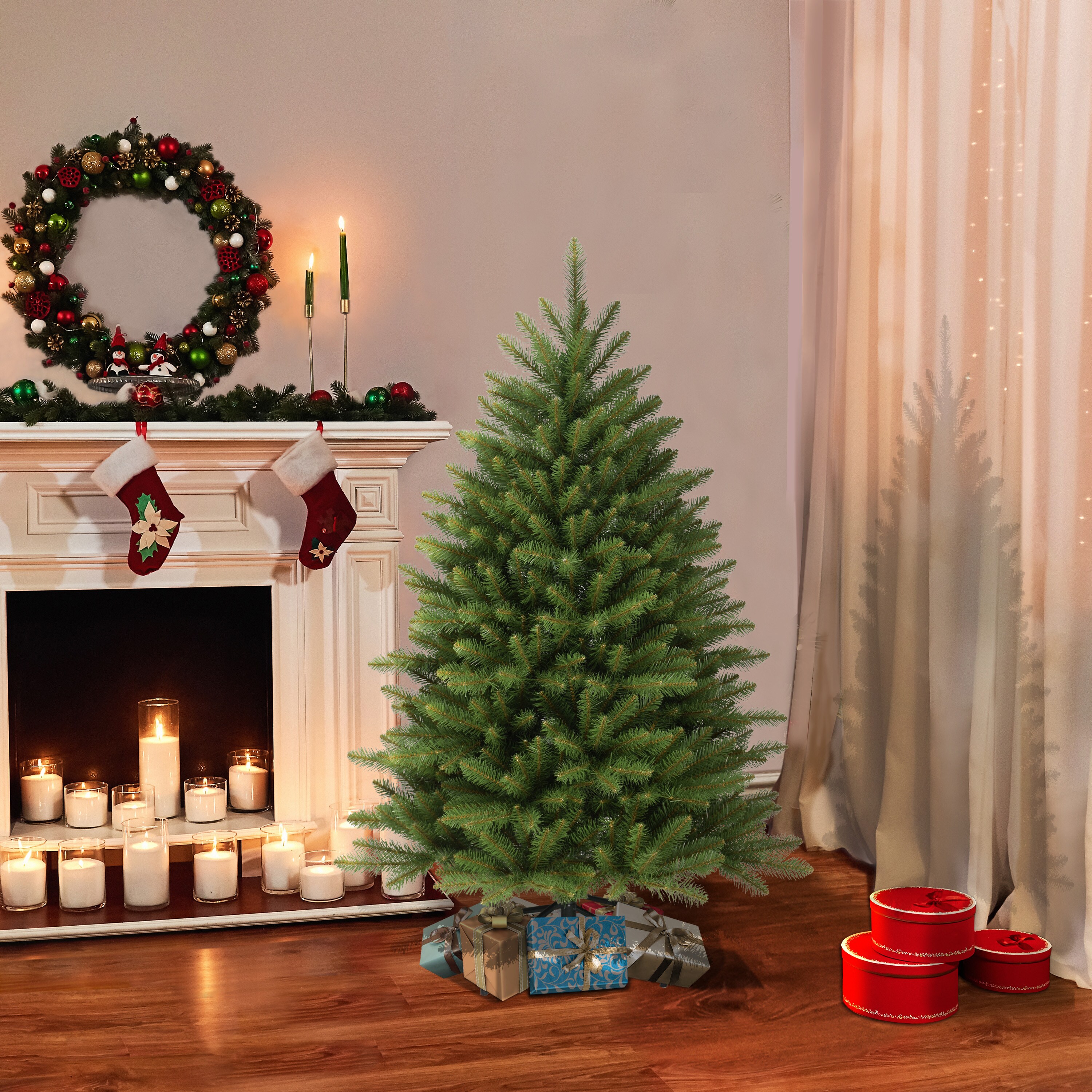 Puleo International FFA-45 Artificial-Christmas-Trees - View #4