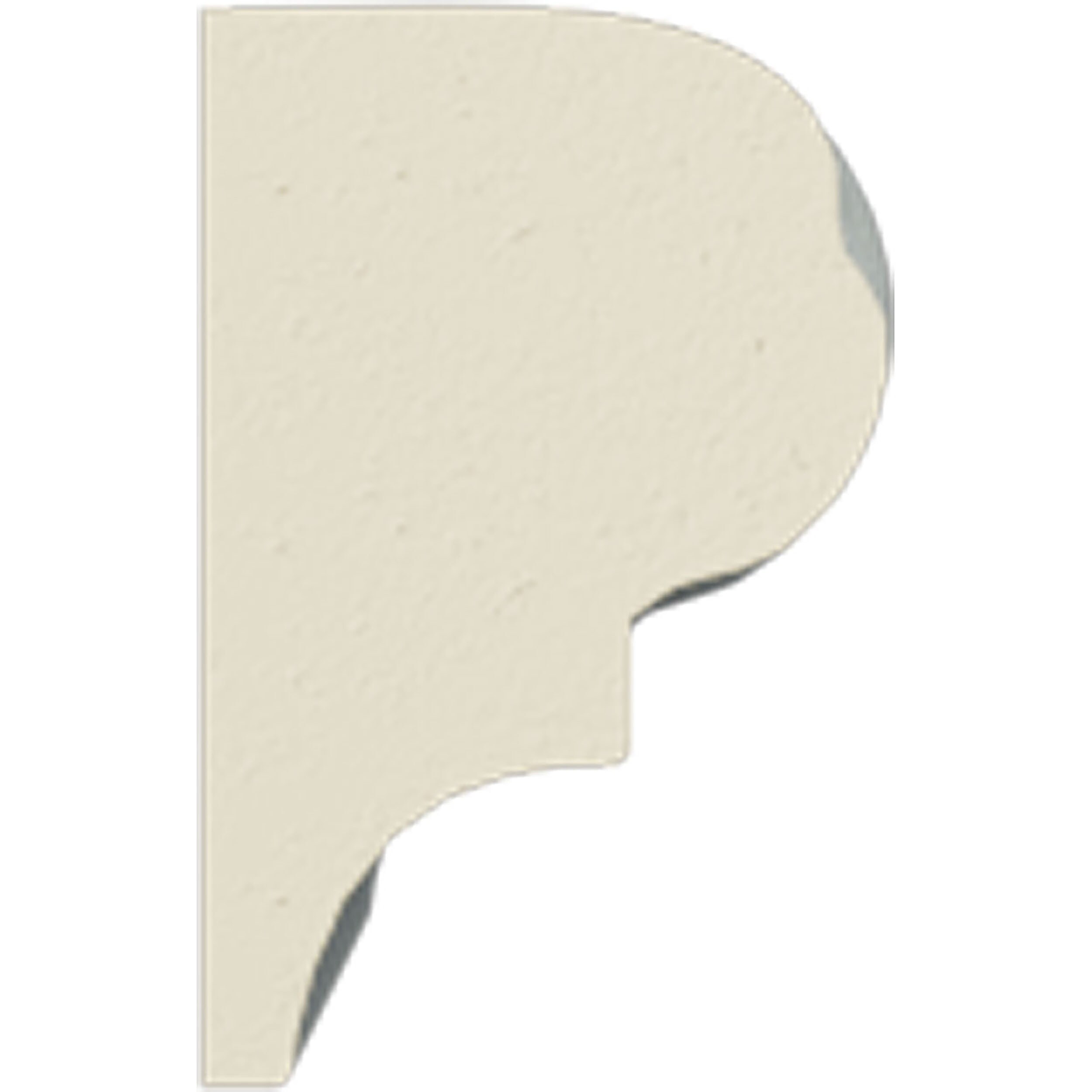 Alexandria White Urethane Decorative Chair Rail Moulding