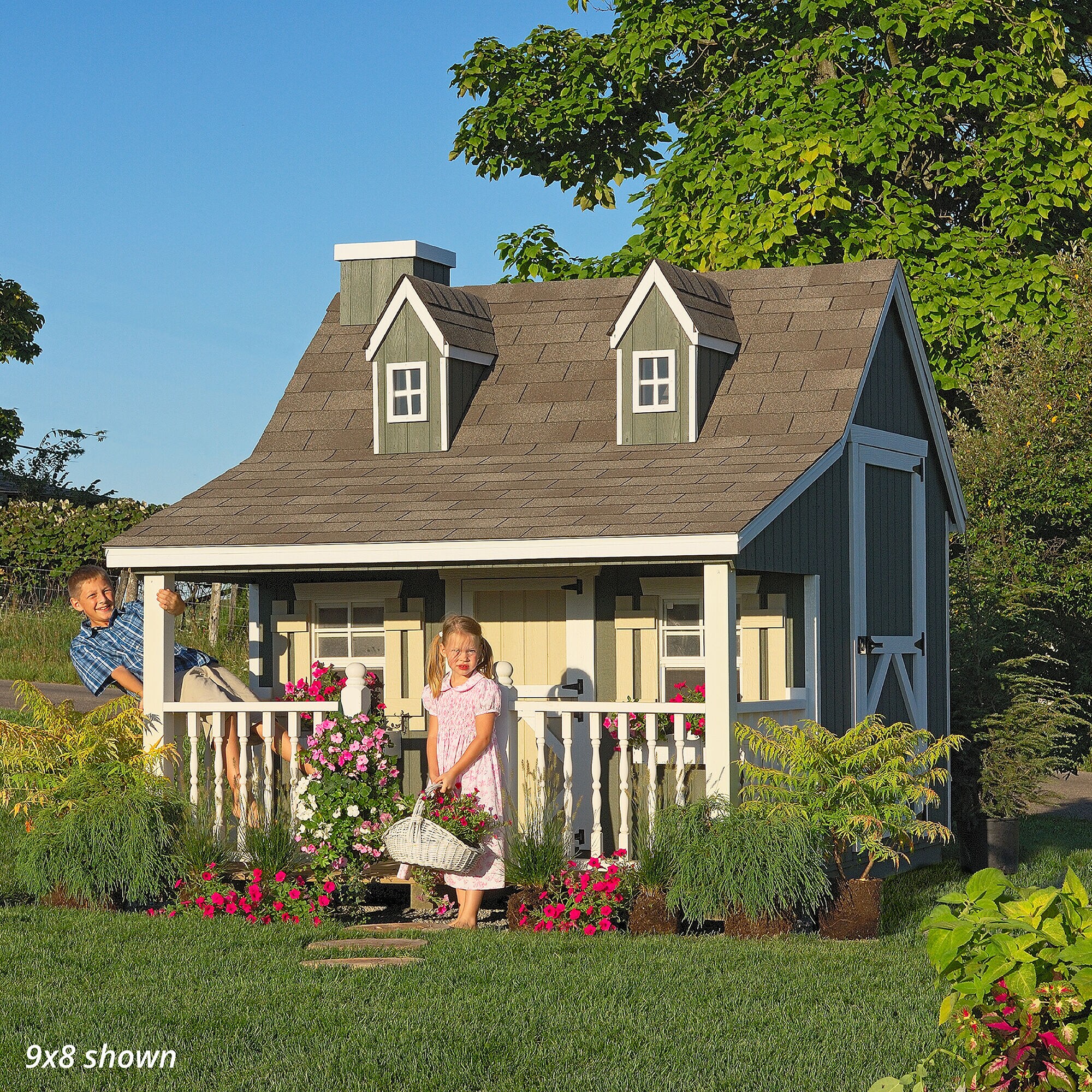 Little Cottage Co 9X8 PC-PNK playhouses - View #6