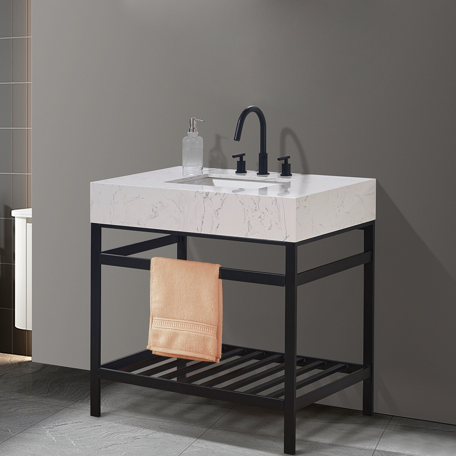 Altair 68036-AWAP-MB-NM Bath-Vanity-Combo - View #5