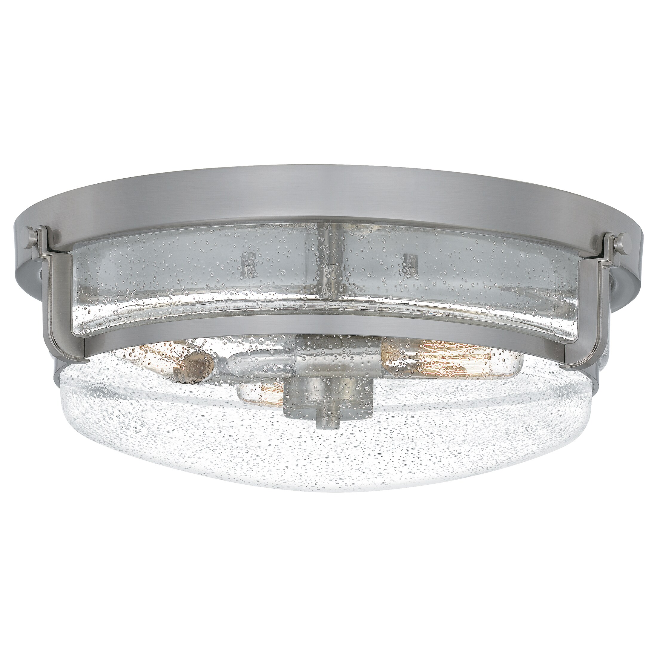Quoizel QF5282BN Copernicus 3-Light 14.5-in Brushed Nickel Flush Mount Light