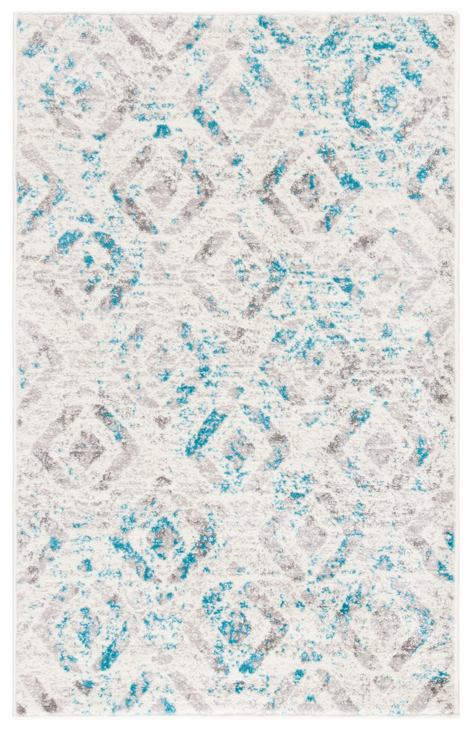 Skyler 190D Ivory/Blue 3in x 5in Rug
