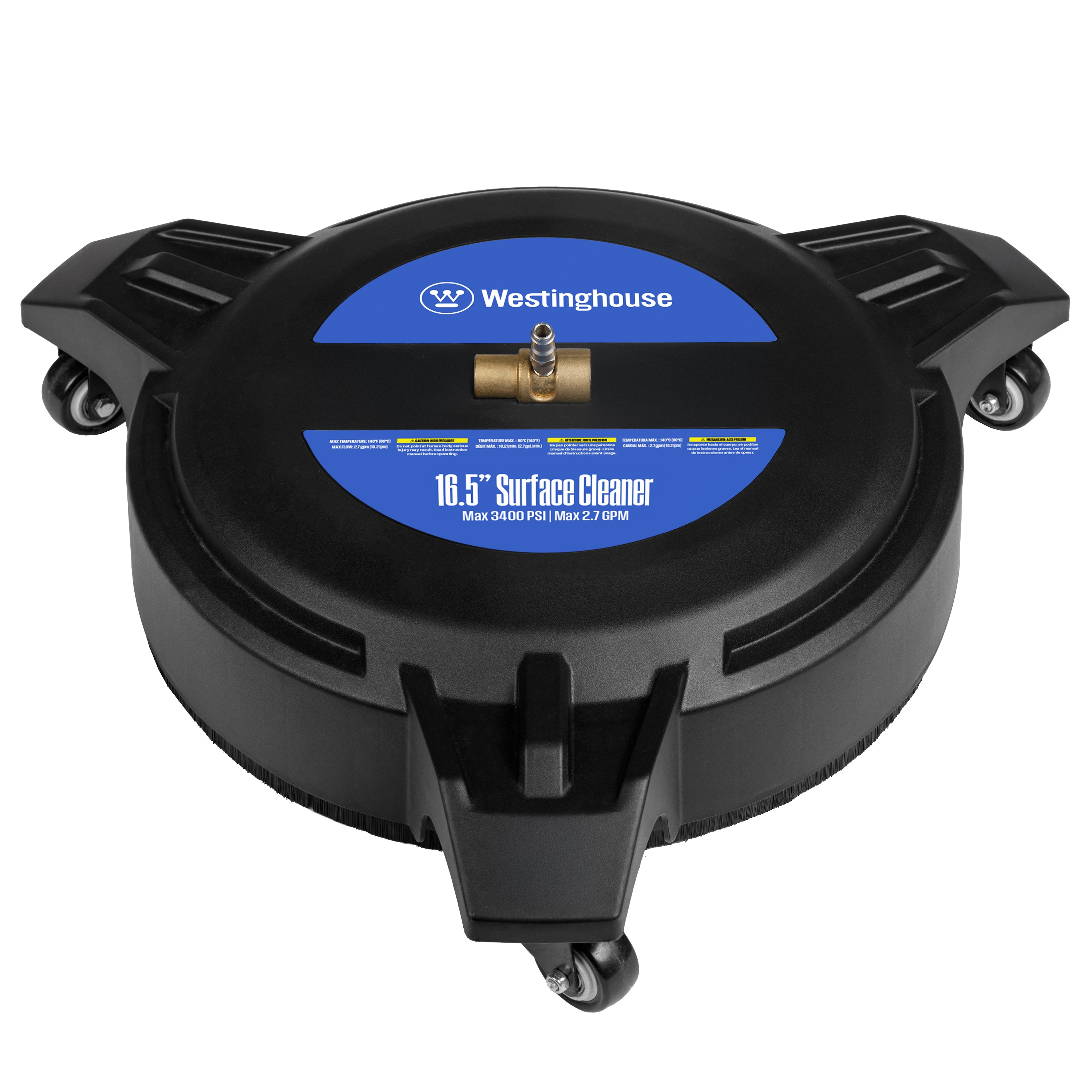 Westinghouse PWSC16.5 16.5-in up to 3400-PSI Rotating surface cleaner for Gas and electric pressure washers #PWSC16.5