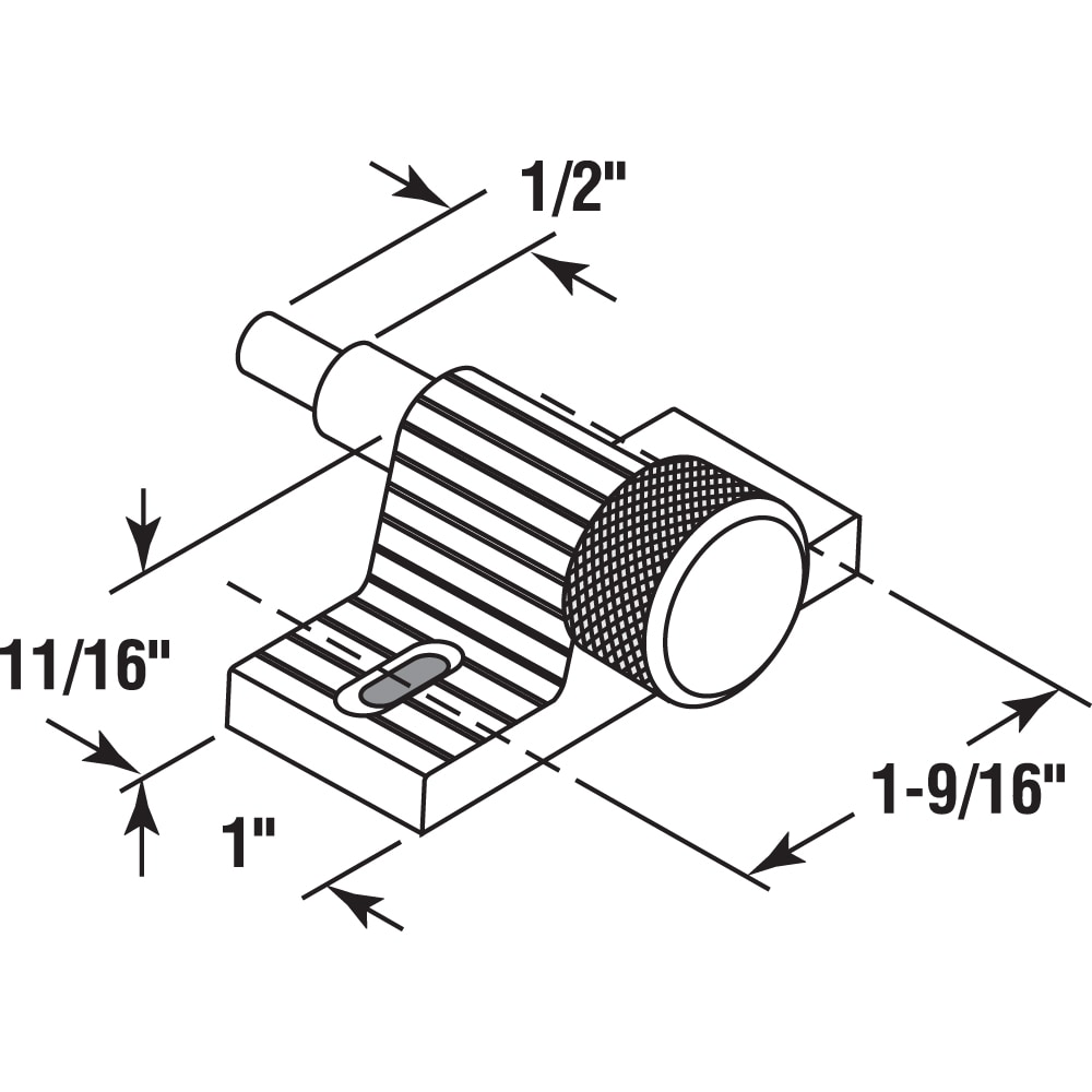 Prime-Line U 9850 Sliding-Patio-Door-Cylinder-Locks - View #2