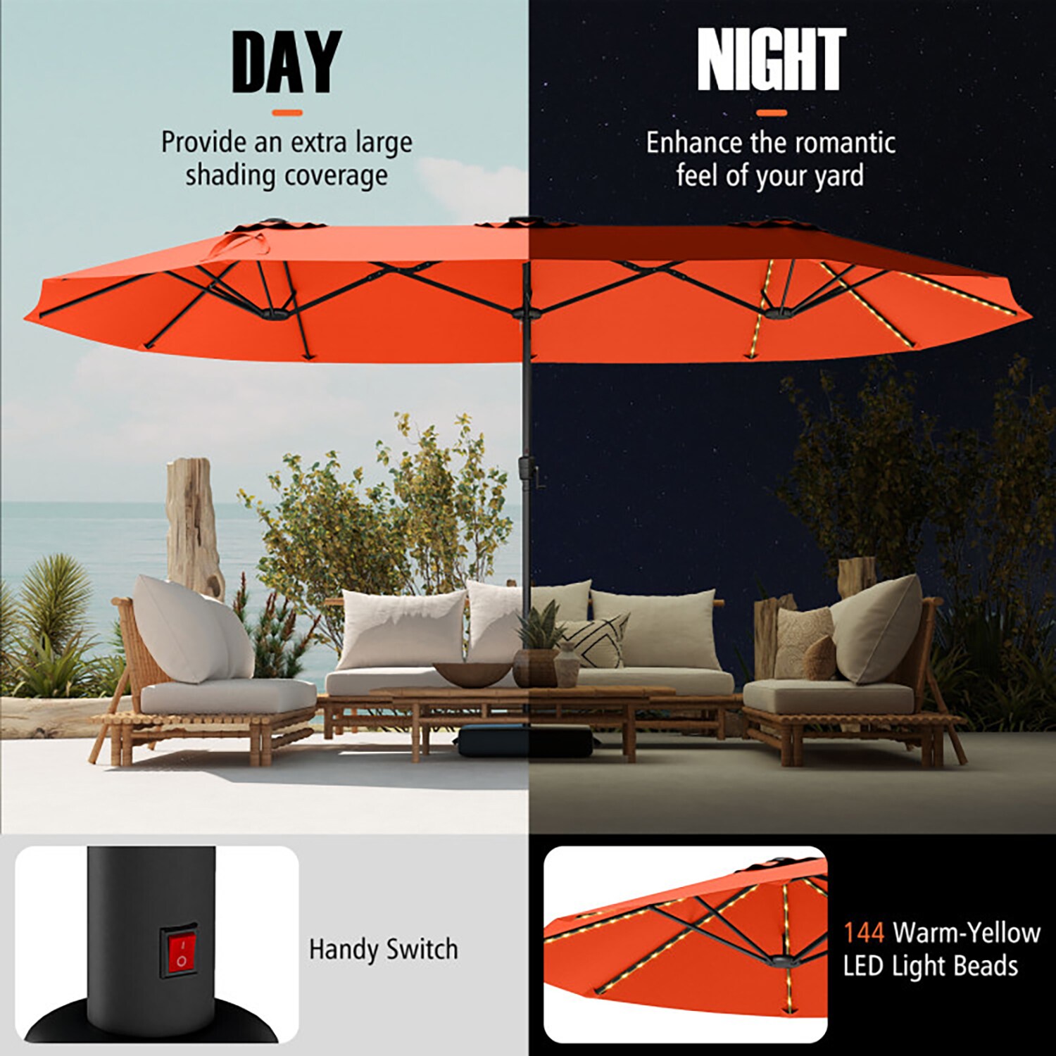 GZMR LC-MR-NSM011LOG Umbrellas-2 - View #7