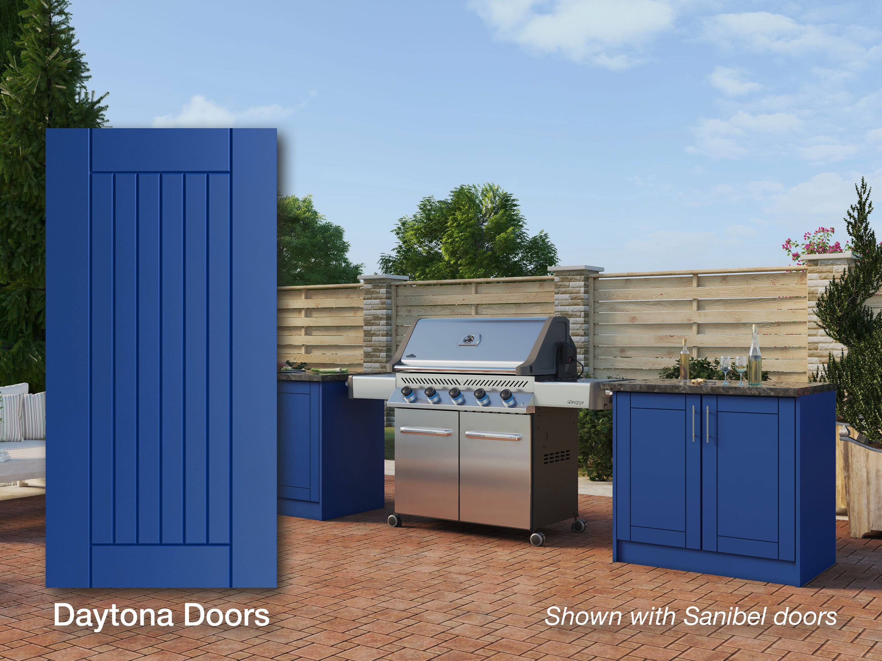 WeatherStrong WSE72WC-SRB Modular-Outdoor-Kitchens - View #2