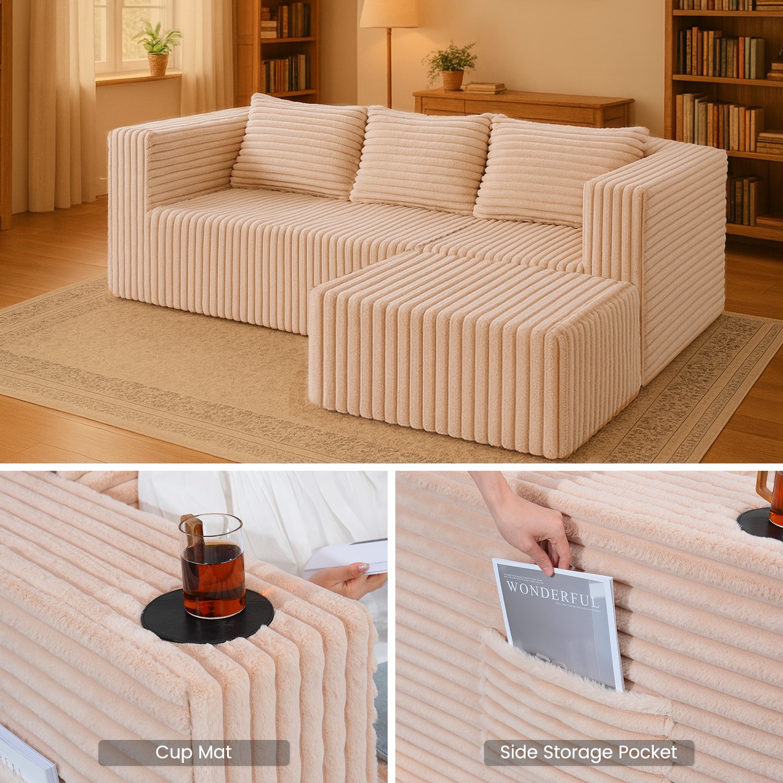 Esazn CQYG-F-4-LYU Sofas-Loveseats - View #5
