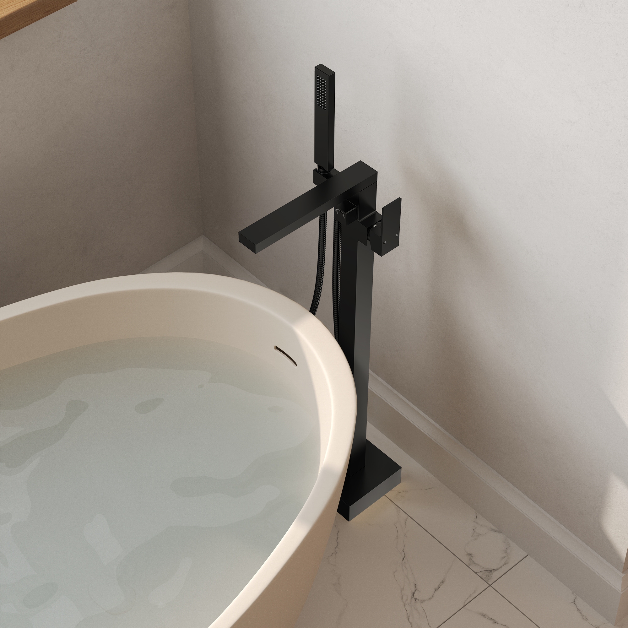 GRANDJOY SGF10GJ-94BL Roman-Tub-Faucets - View #14