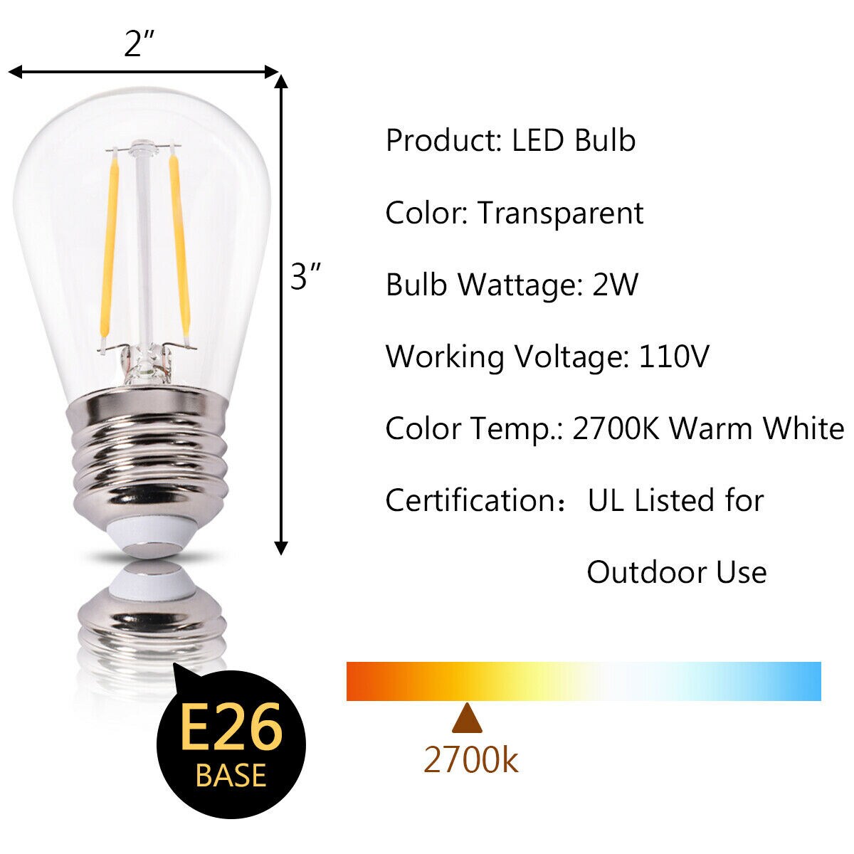 WELLFOR DZJ23305 Strip-Lights - View #8