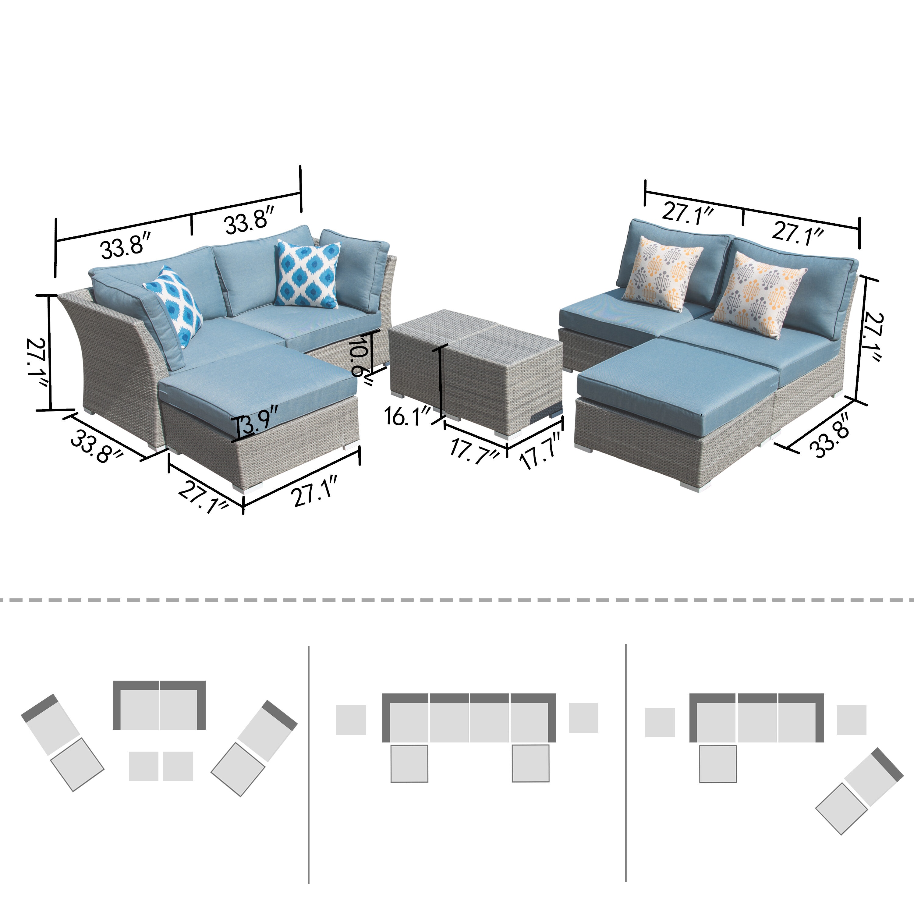 Octans SL2C00038 Patio-Conversation-Sets - View #9