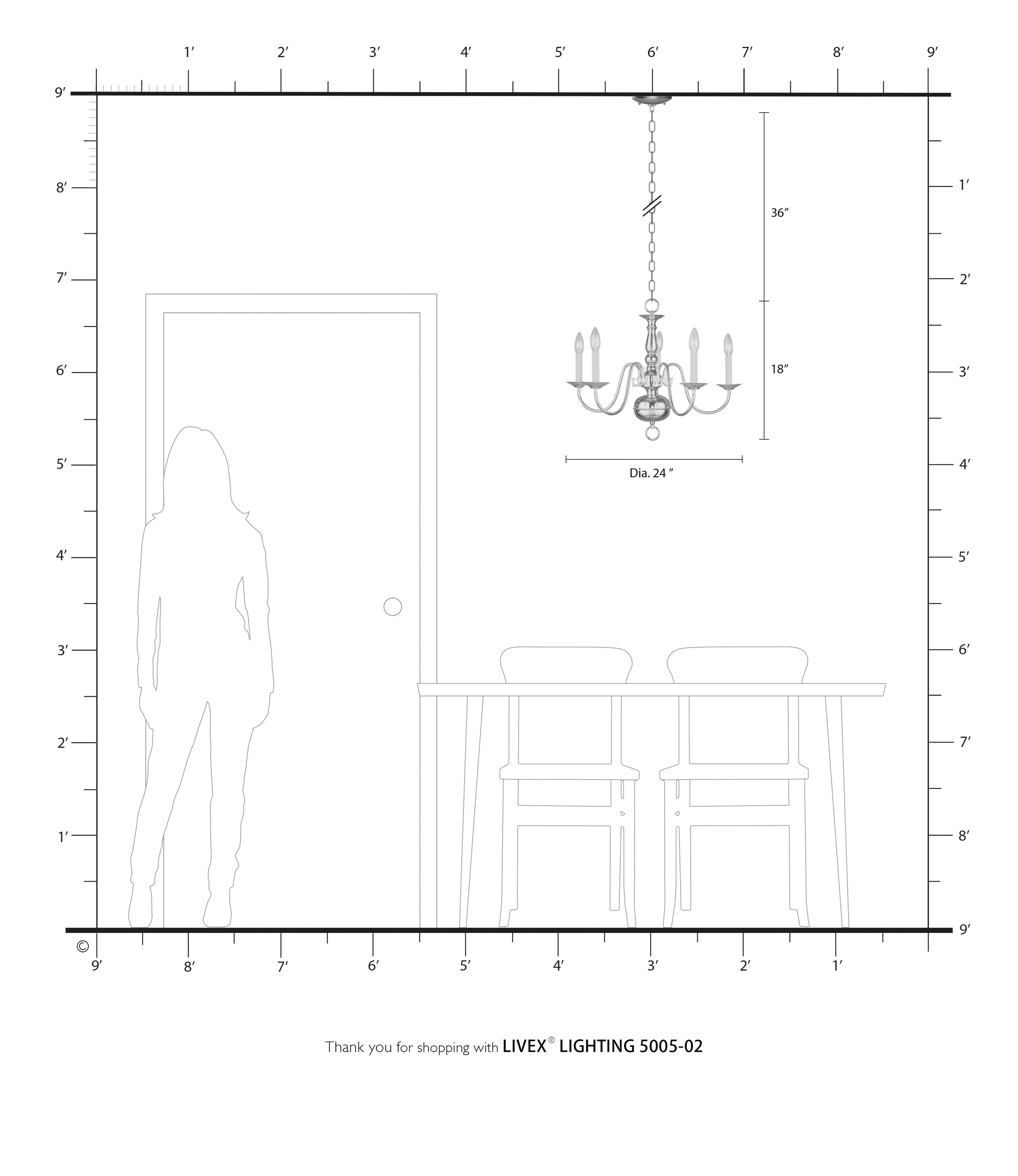 Livex Lighting 5005-02 b090015 - View #5