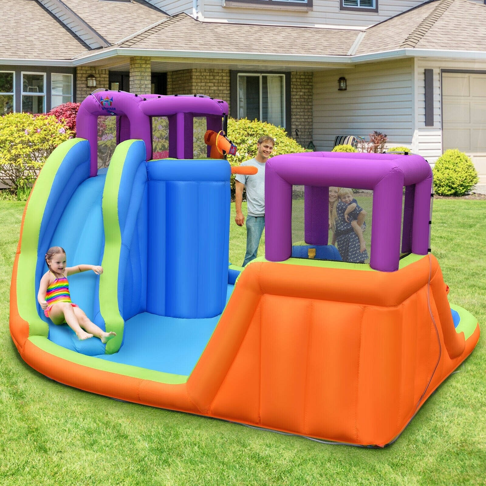 Slickblue D-CO-26907PO Bounce-Houses - View #2