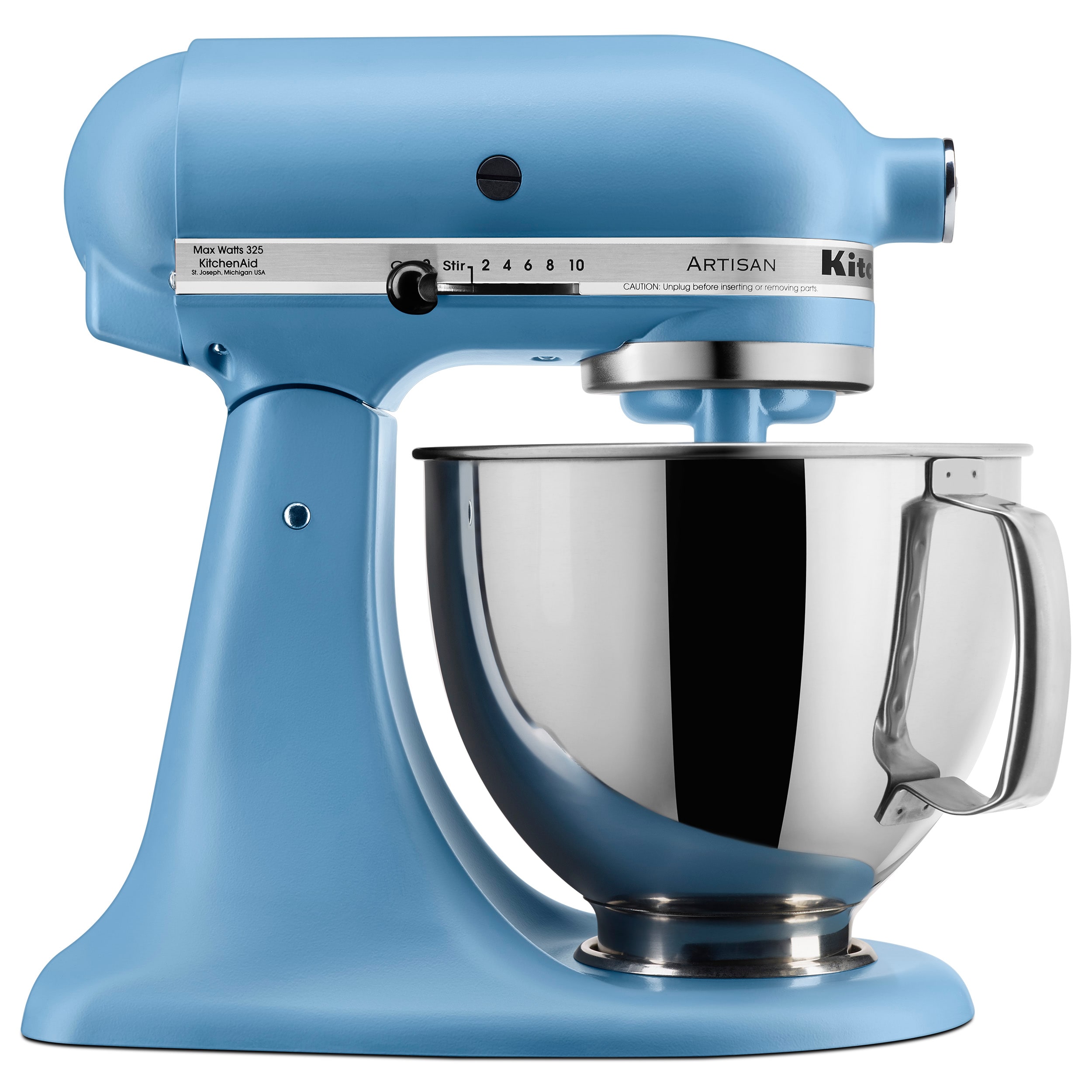 KitchenAid KSM150PSVB Artisan Blue Velvet 5-Quart Tilt-head Stand Mixer