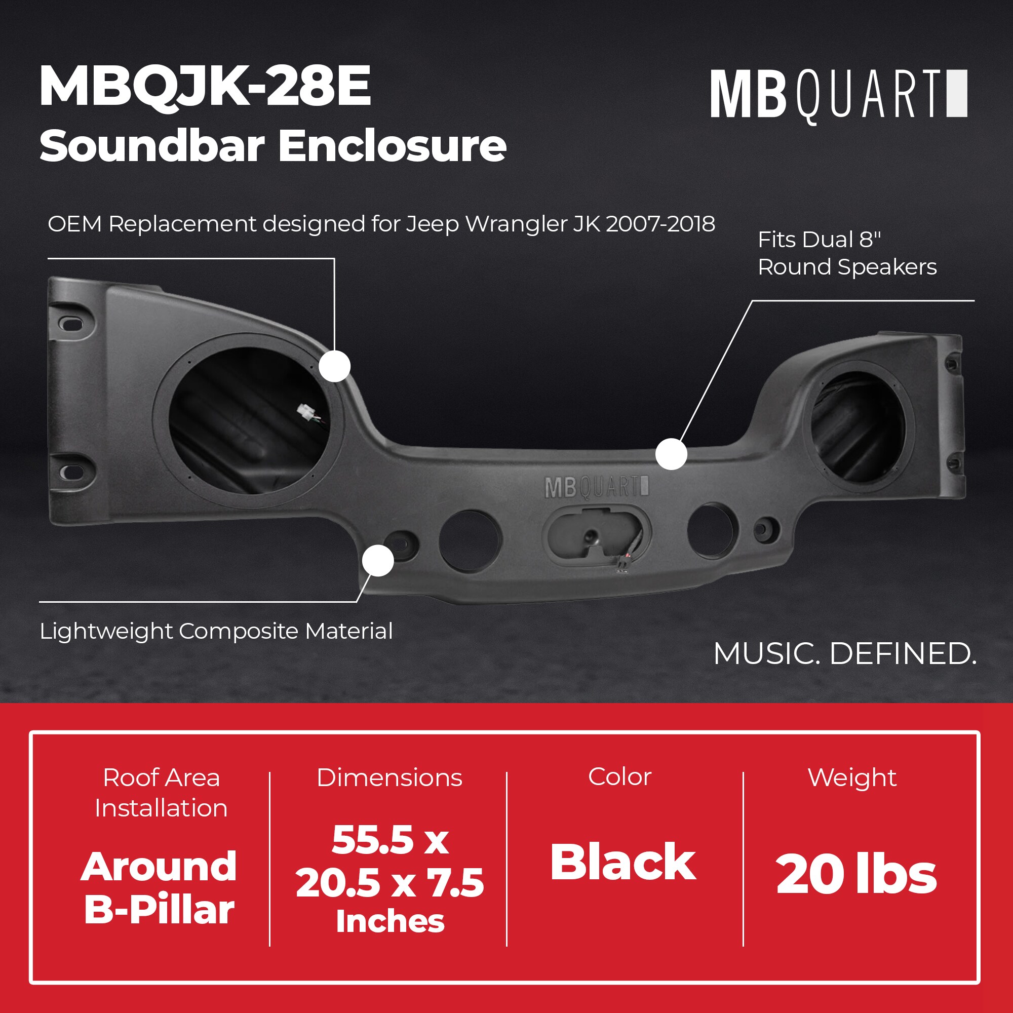 MB Quart MBQJK-28E Sound-Bars - View #3