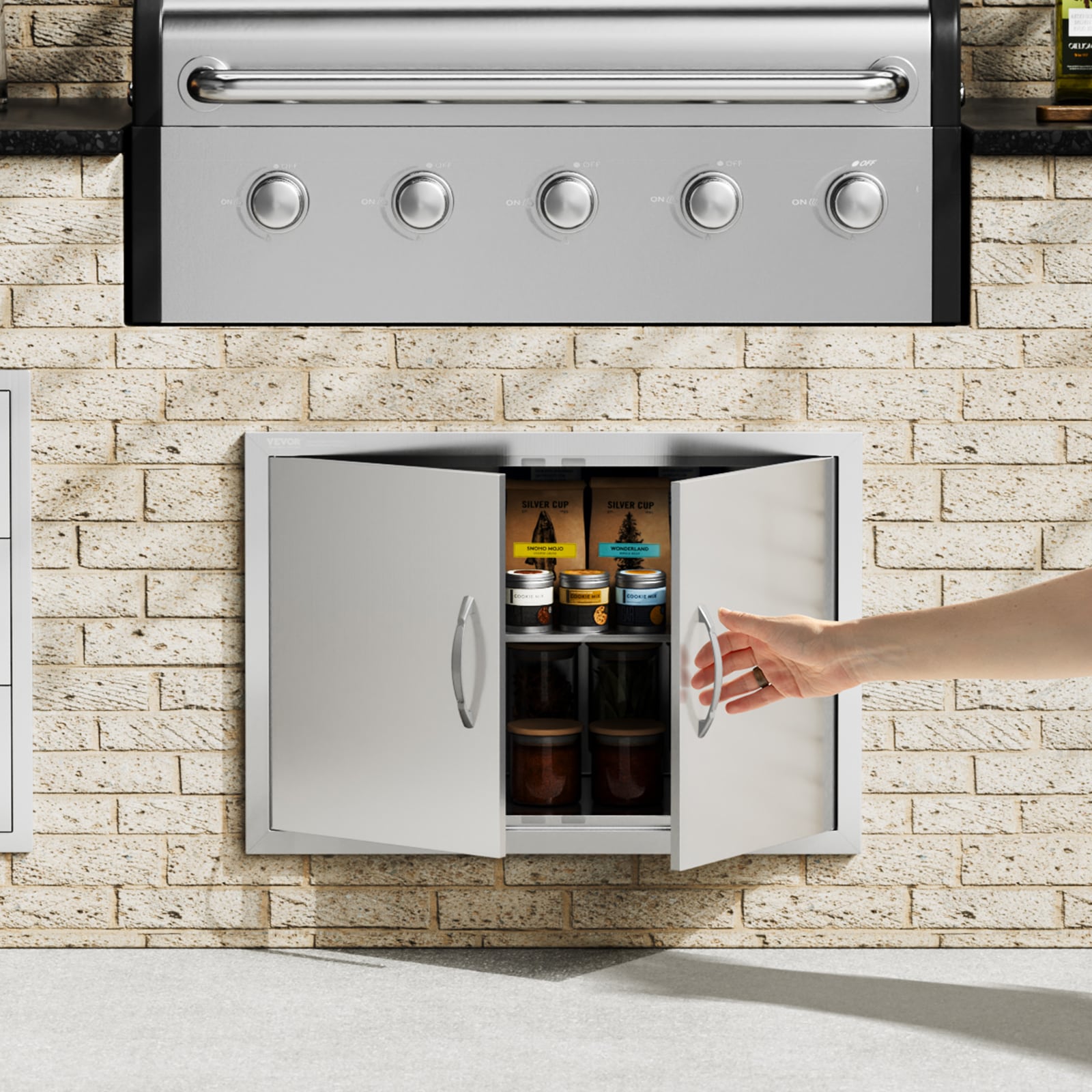 VEVOR SMMBSCJMYS30HBDQ7V0 Builtin-Grill-Cabinet-Parts - View #2