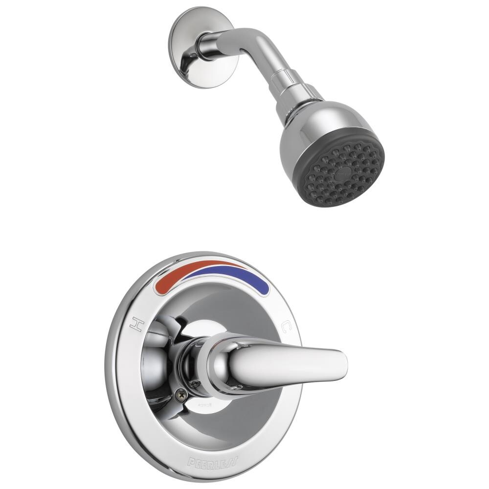 Peerless PTT188742 Chrome 1-handle Single Function Shower Faucet (Valve Not Included)