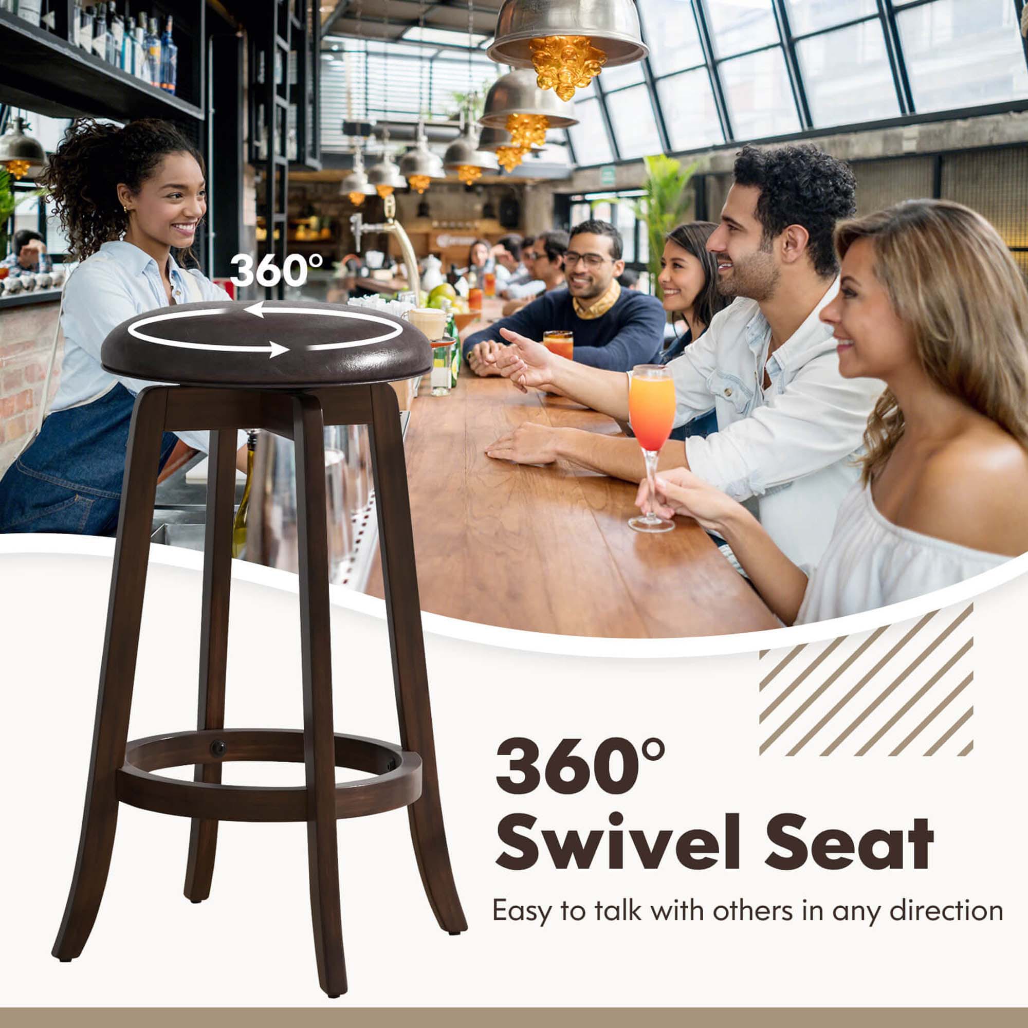 Costway HCST04323 stools - View #5