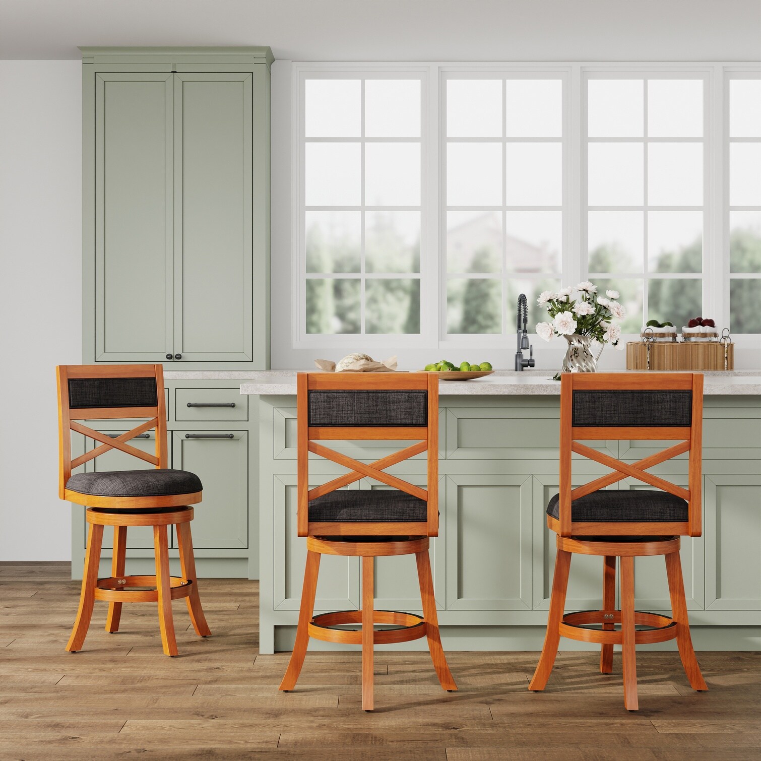 FlowLuxe JZ9AGPHGHUE3 stools - View #3