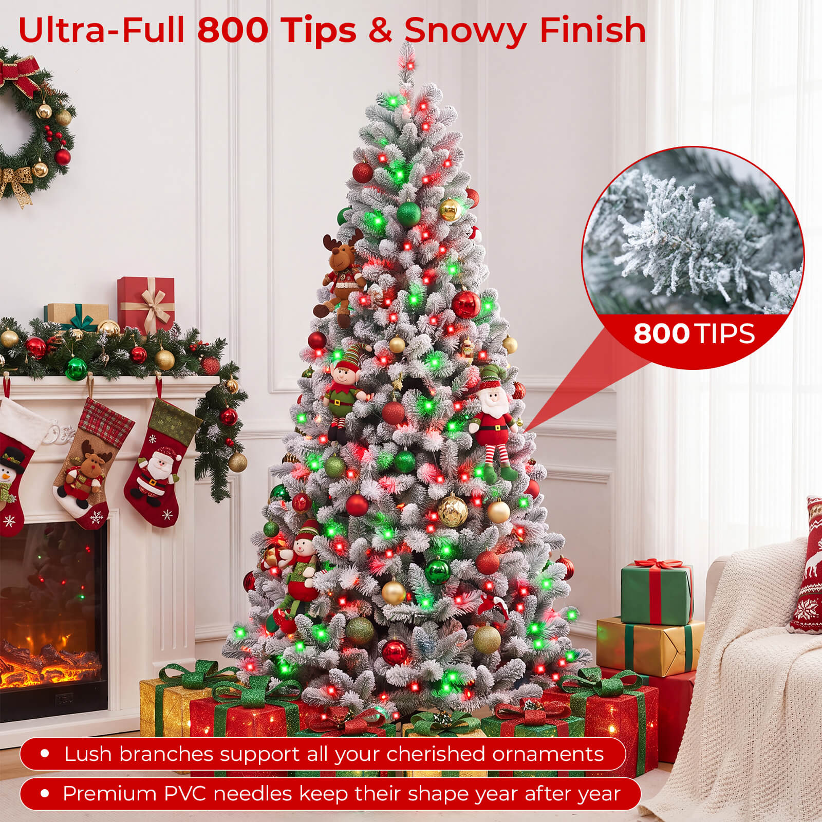 Avacube AVC-BMSL33 Artificial-Christmas-Trees - View #5